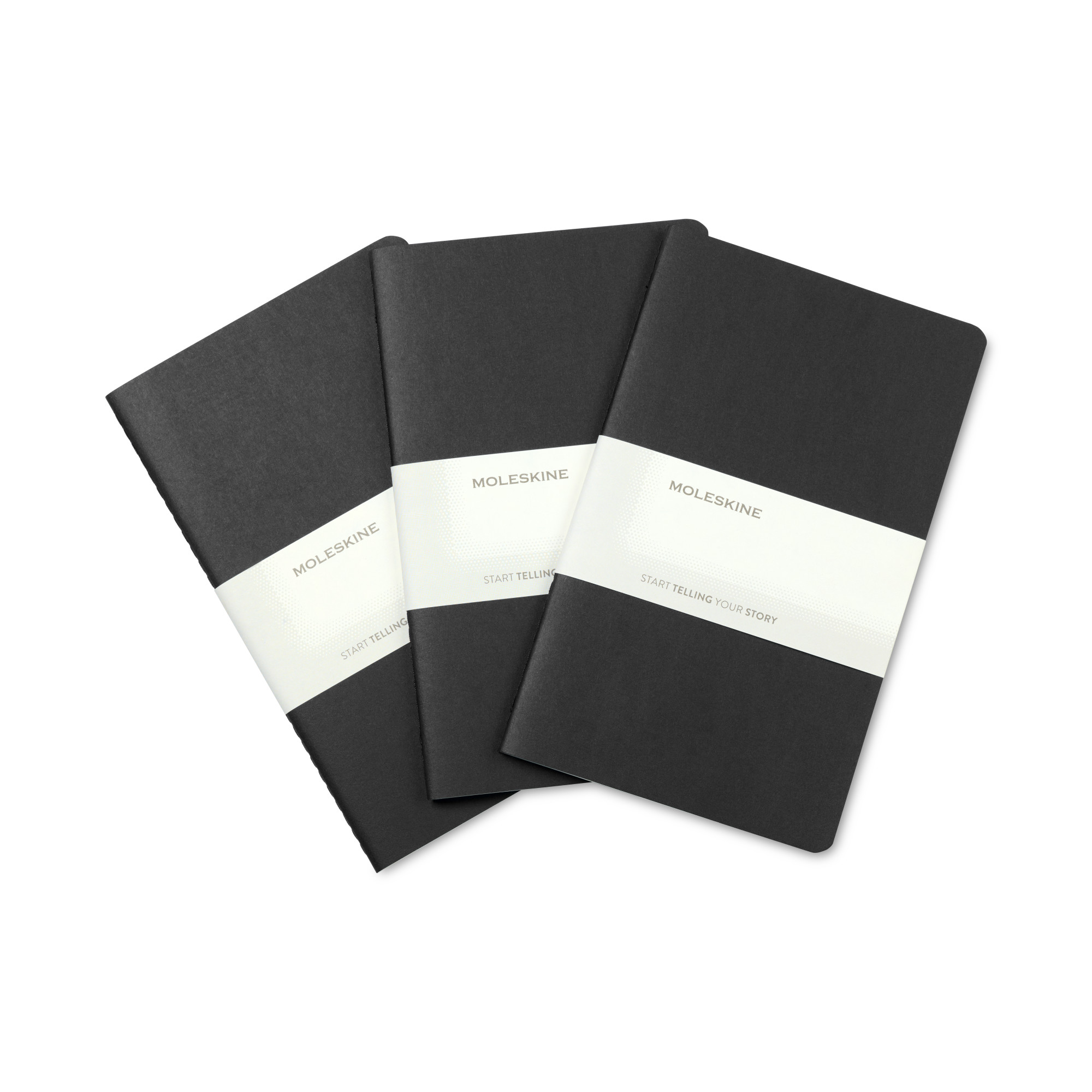 Picture of Moleskine Large Cahier 3-Pack - Black