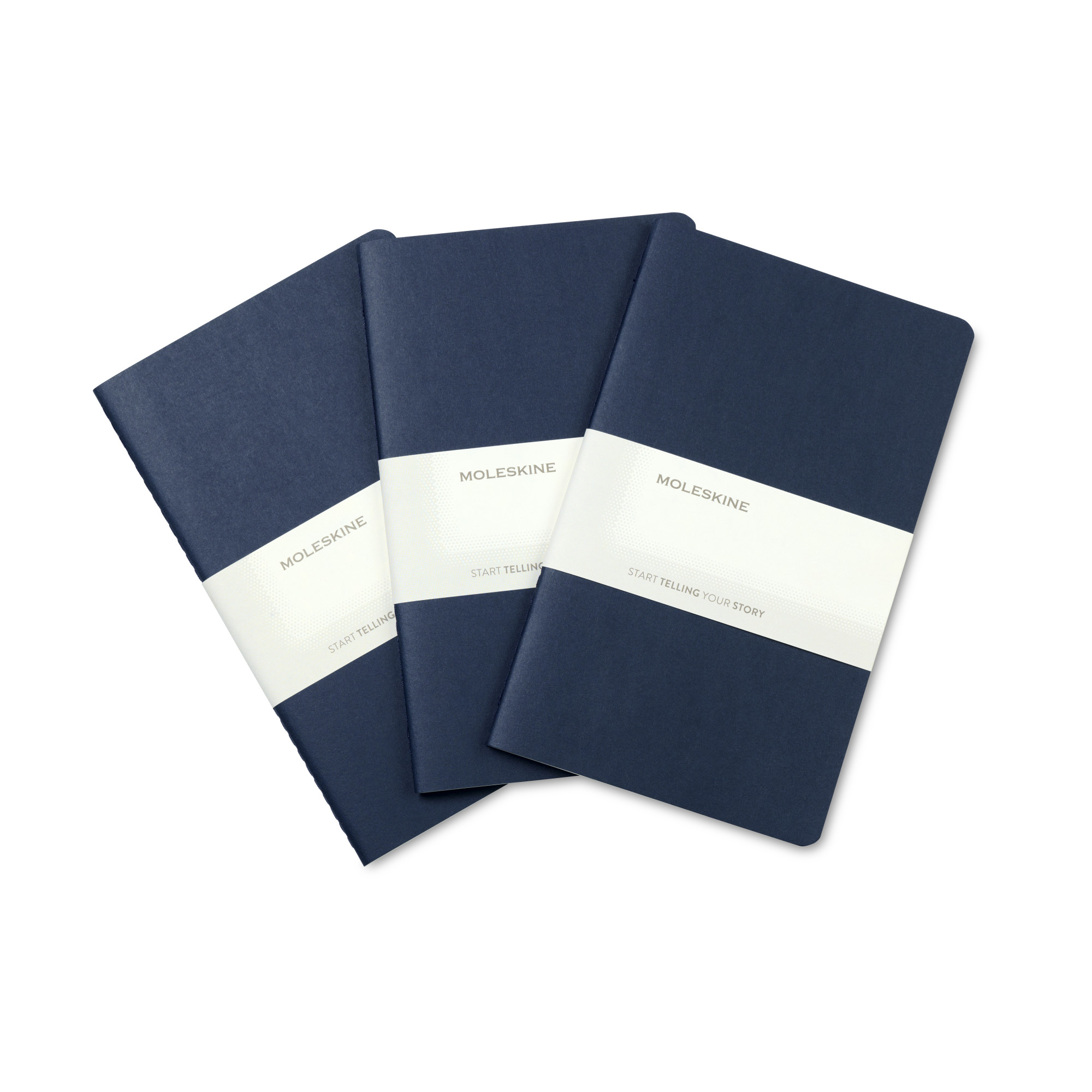 Picture of Moleskine Large Cahier 3-Pack - Sapphire Blue