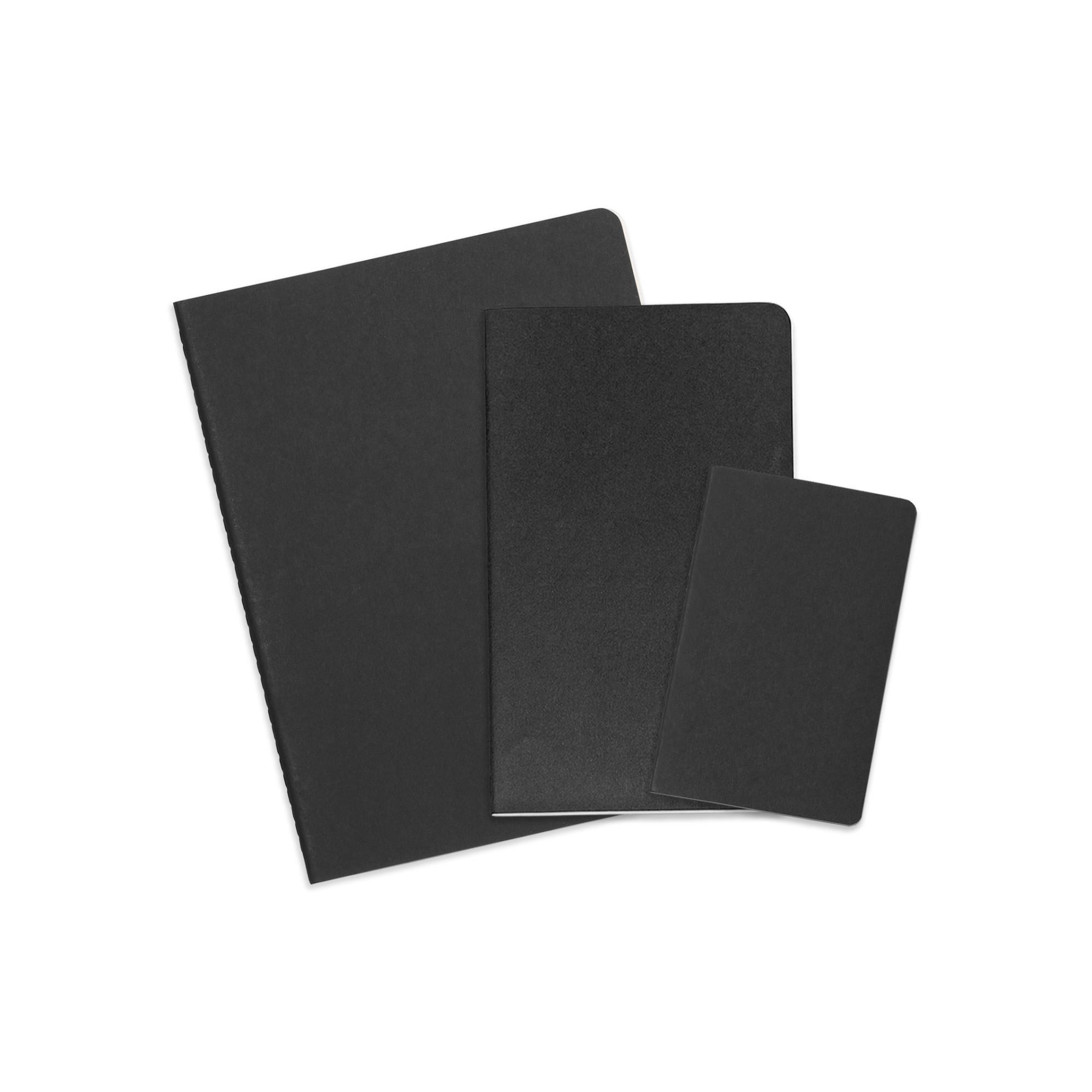 Picture of Moleskine Assorted Size Cahier 3-Pack - Black