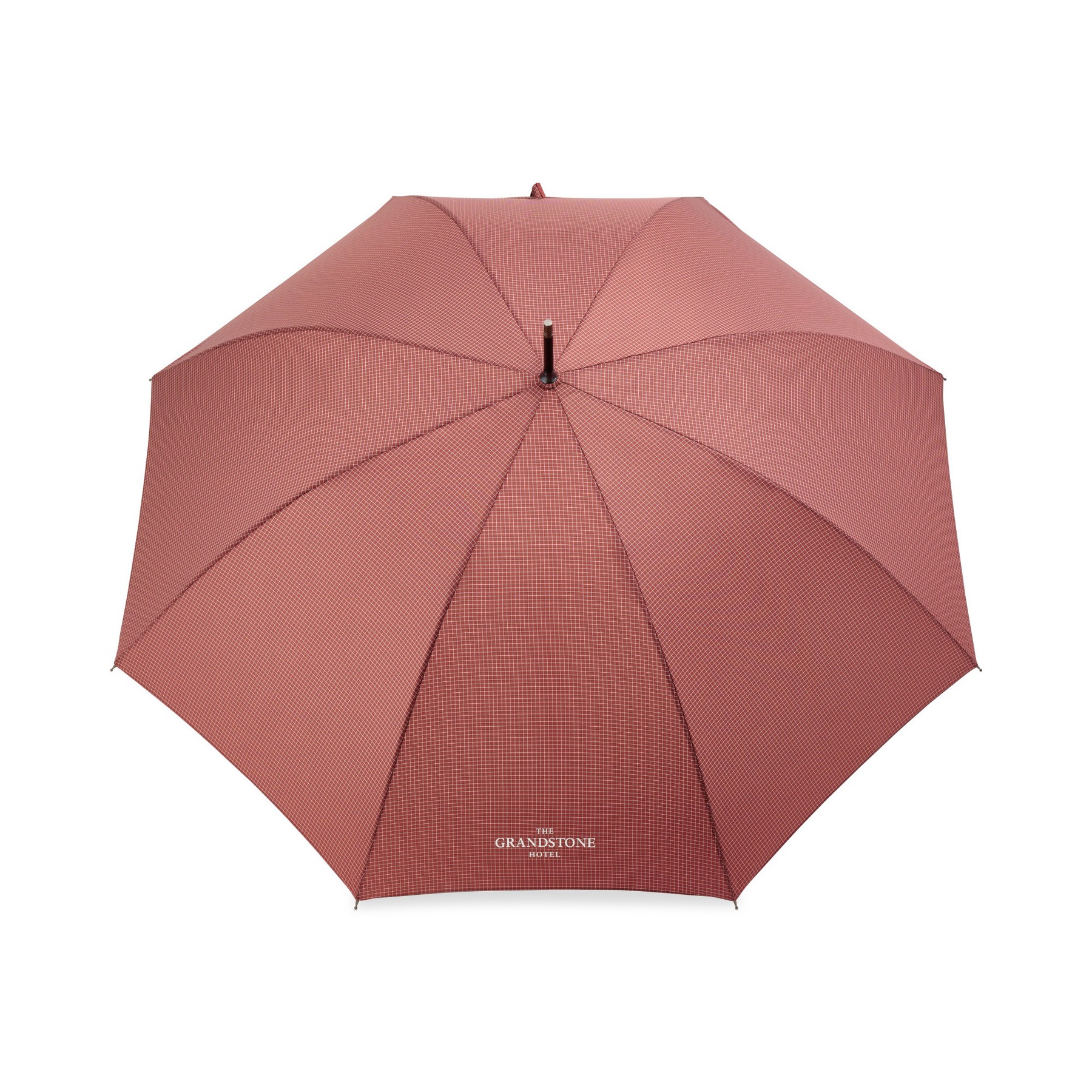 Picture of Samsonite Stick Auto Open Umbrella - Red - White