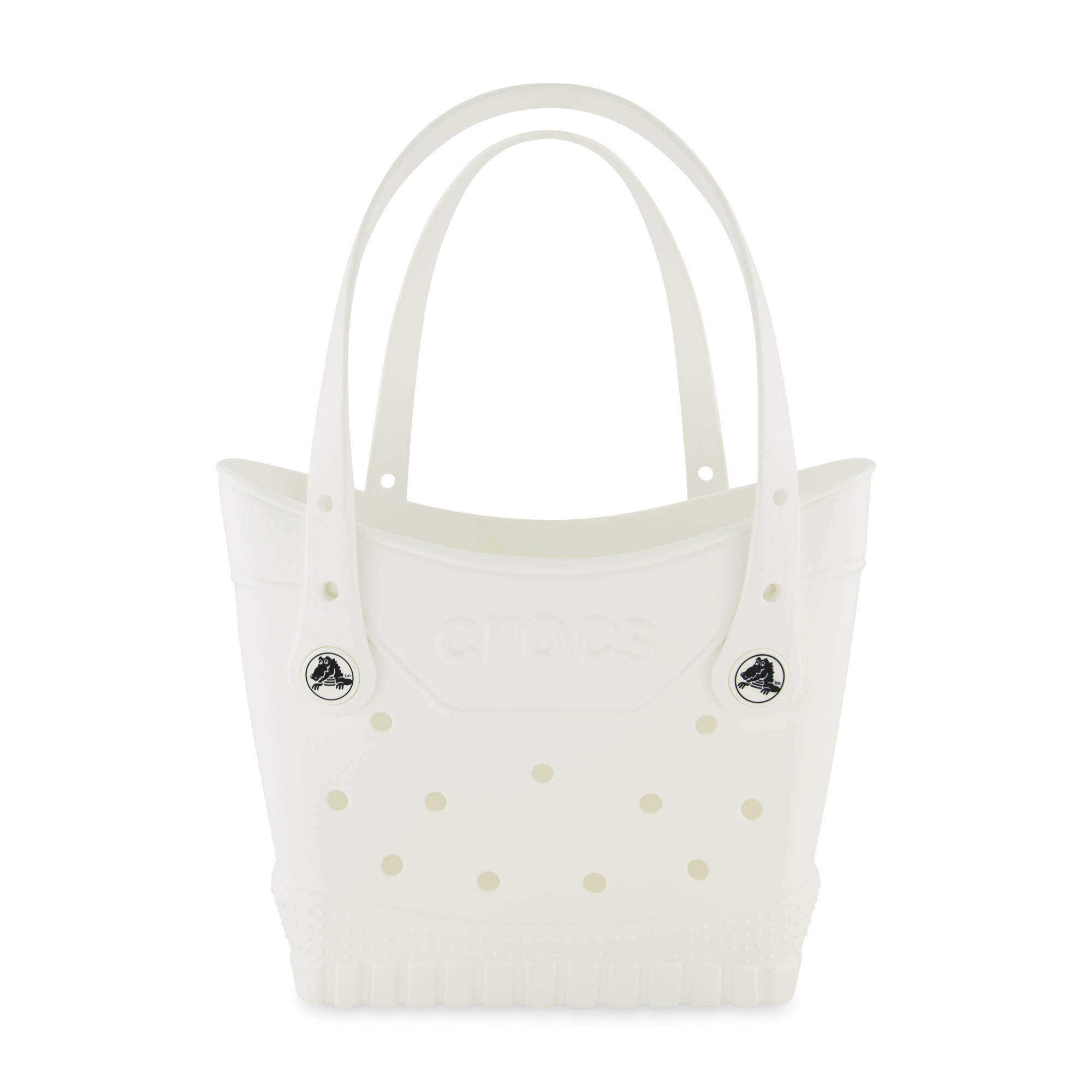 Picture of Crocs Classic Small Tote - White - Powder Pink