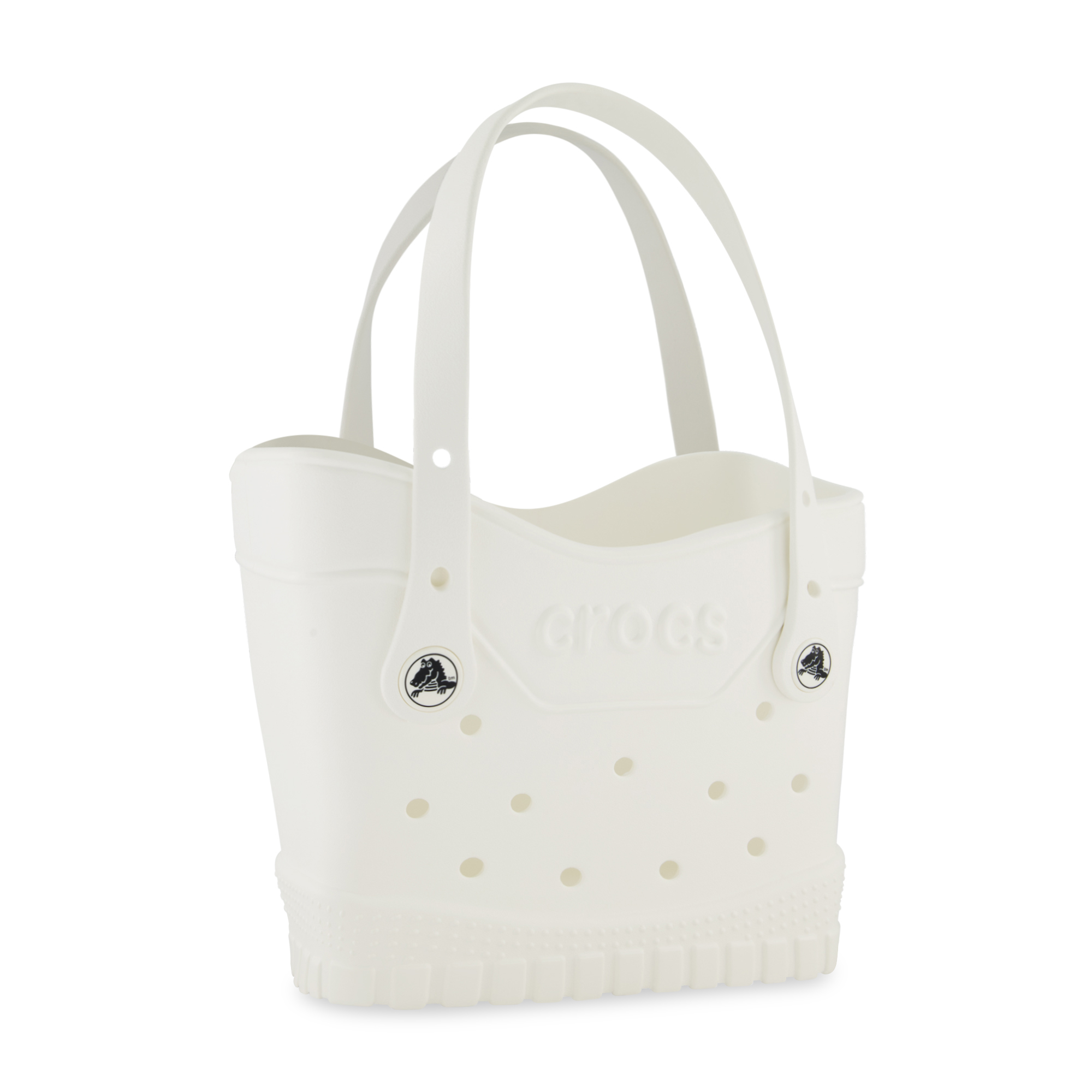 Picture of Crocs Classic Small Tote - White - Powder Pink