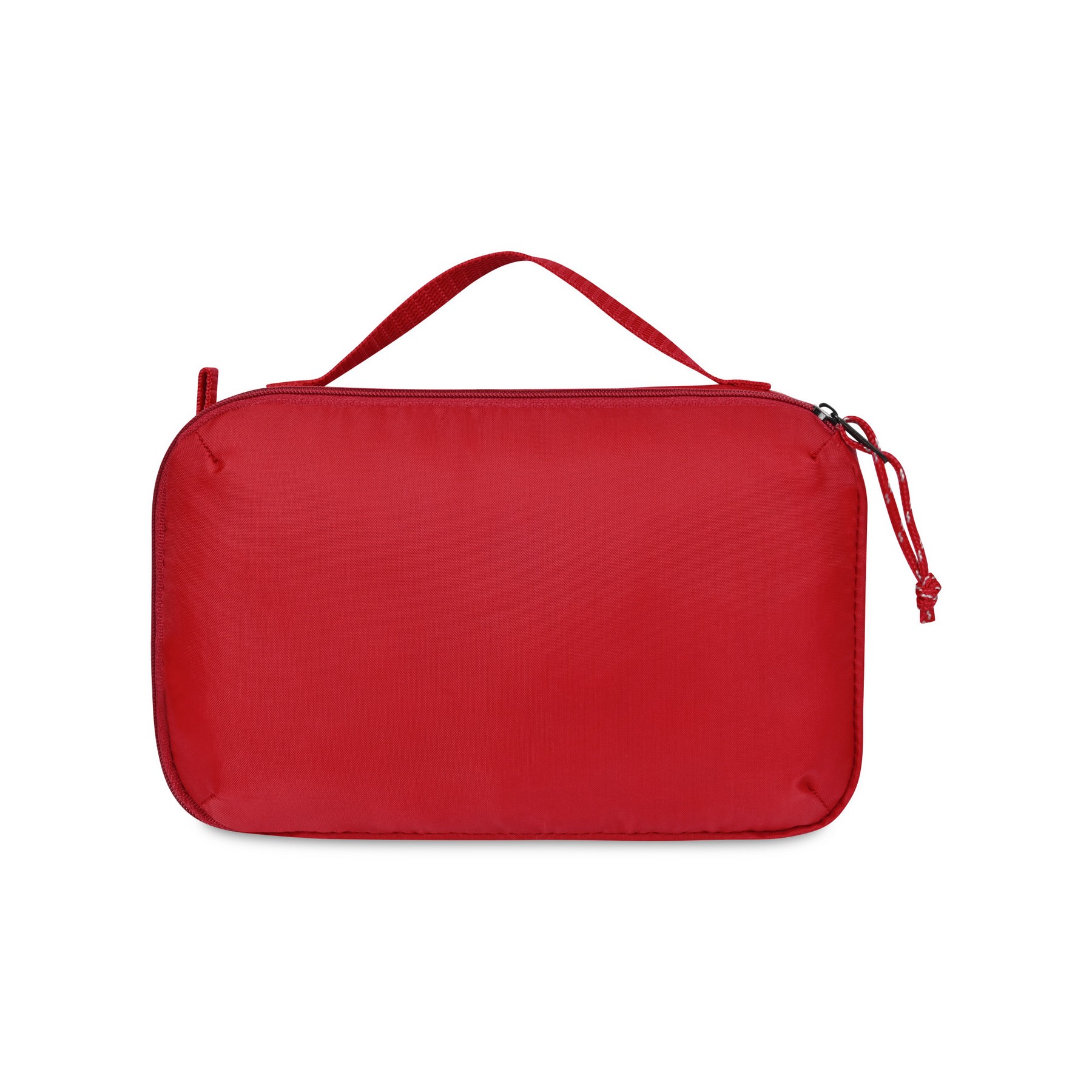 Picture of Parker Recycled rPET Dual Zippered Pouch - Red