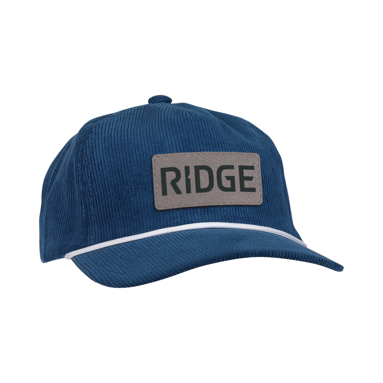 Picture of Ahead Chaser Corduroy Cap - Marine-Ivory