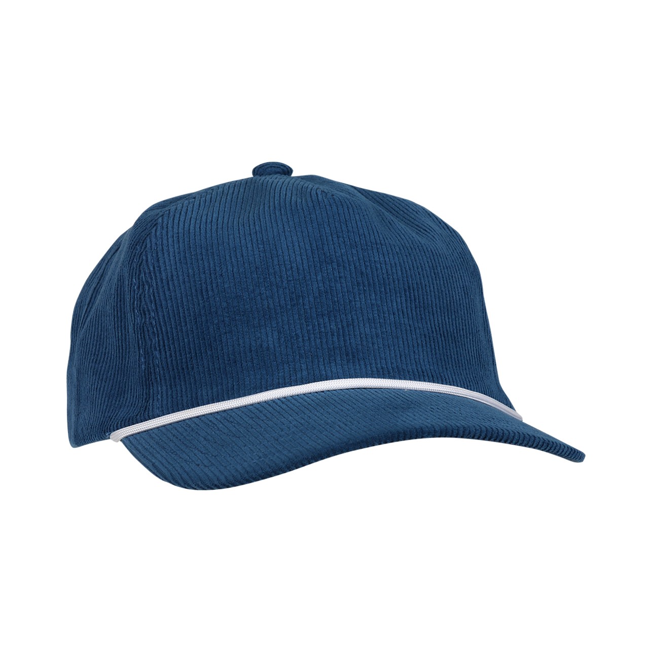 Picture of Ahead Chaser Corduroy Cap - Marine-Ivory