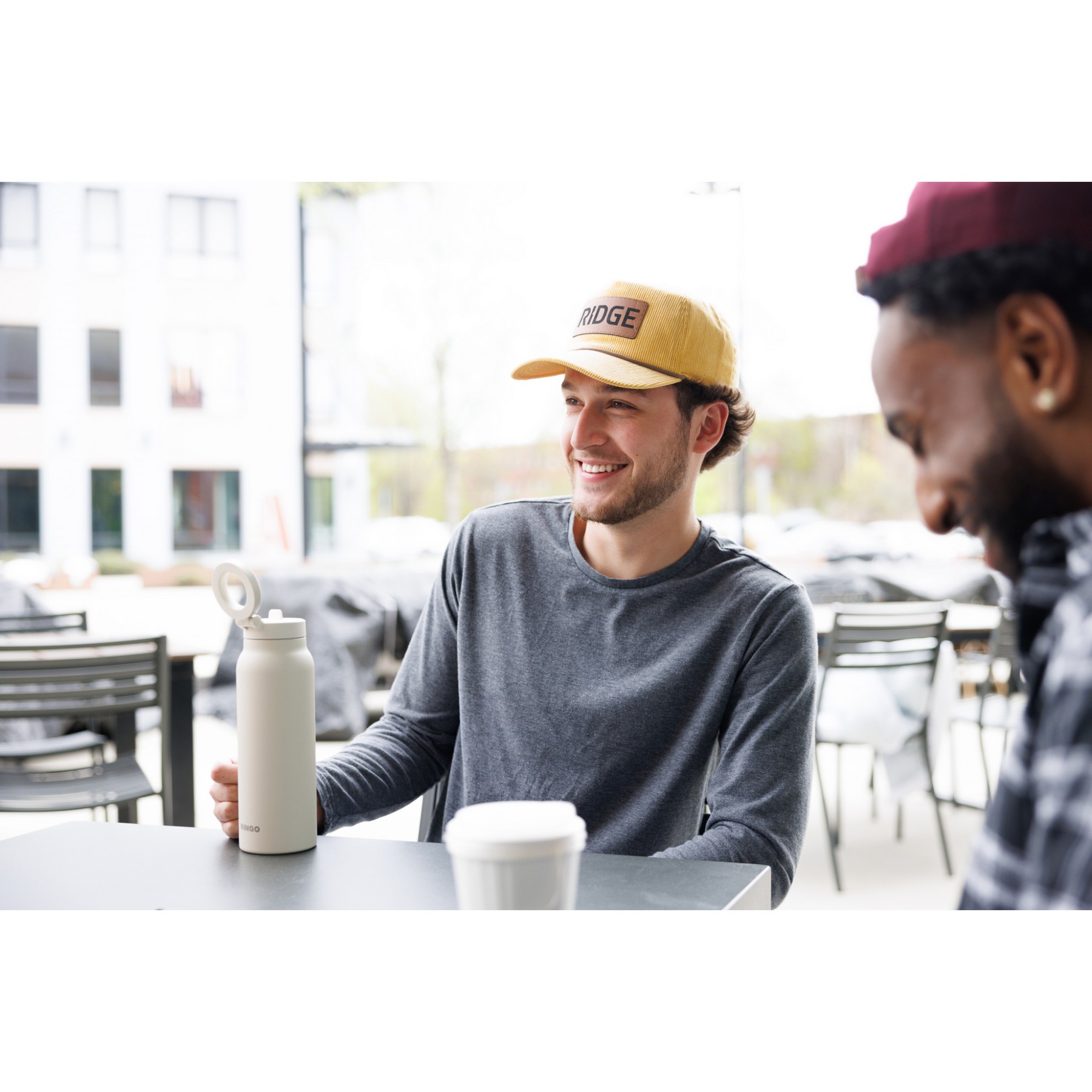 Picture of Ahead Chaser Corduroy Cap - Dandelion-Taupe