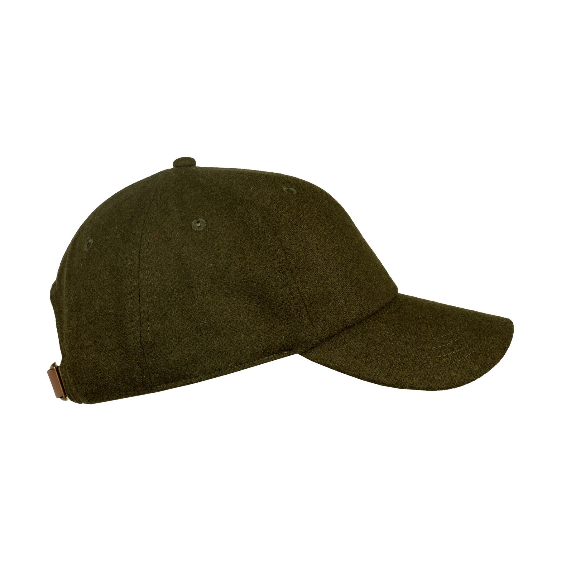 Picture of Ahead Clubhouse Wool & Flannel Cap - Olive