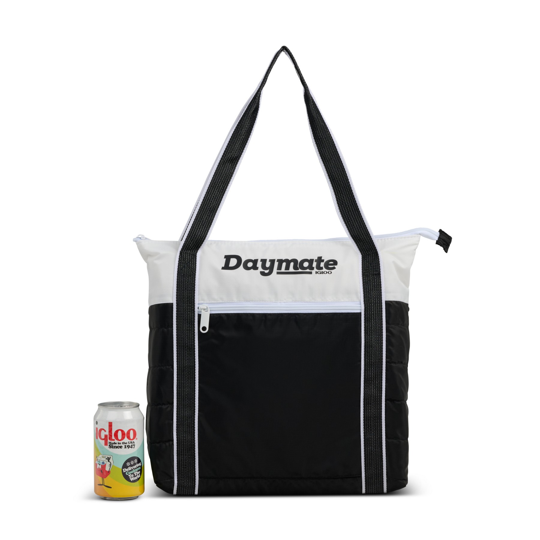 Picture of Igloo Daymate Soft Cooler 15 Can - White-Black