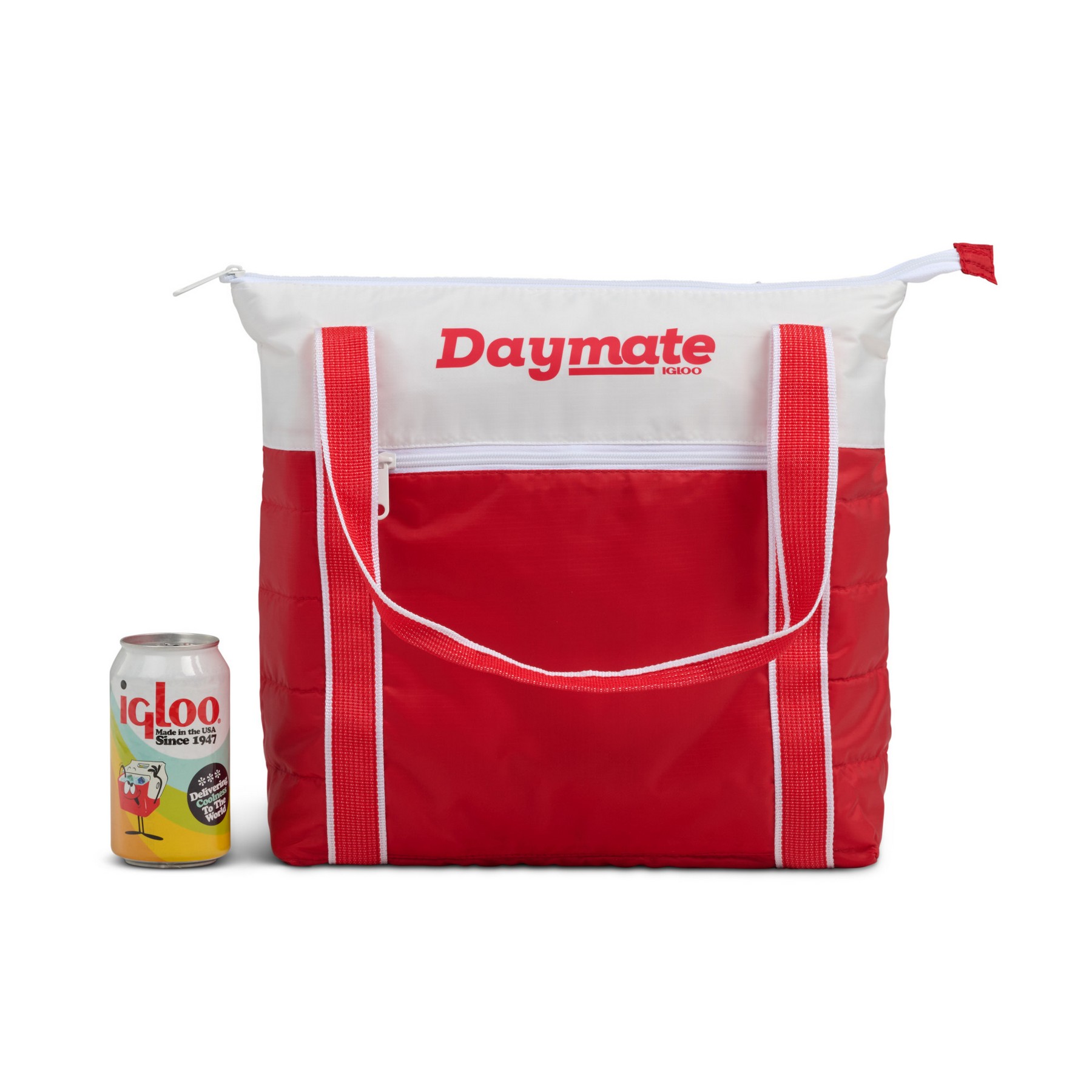 Picture of Igloo Daymate Soft Cooler 15 Can - White-Red