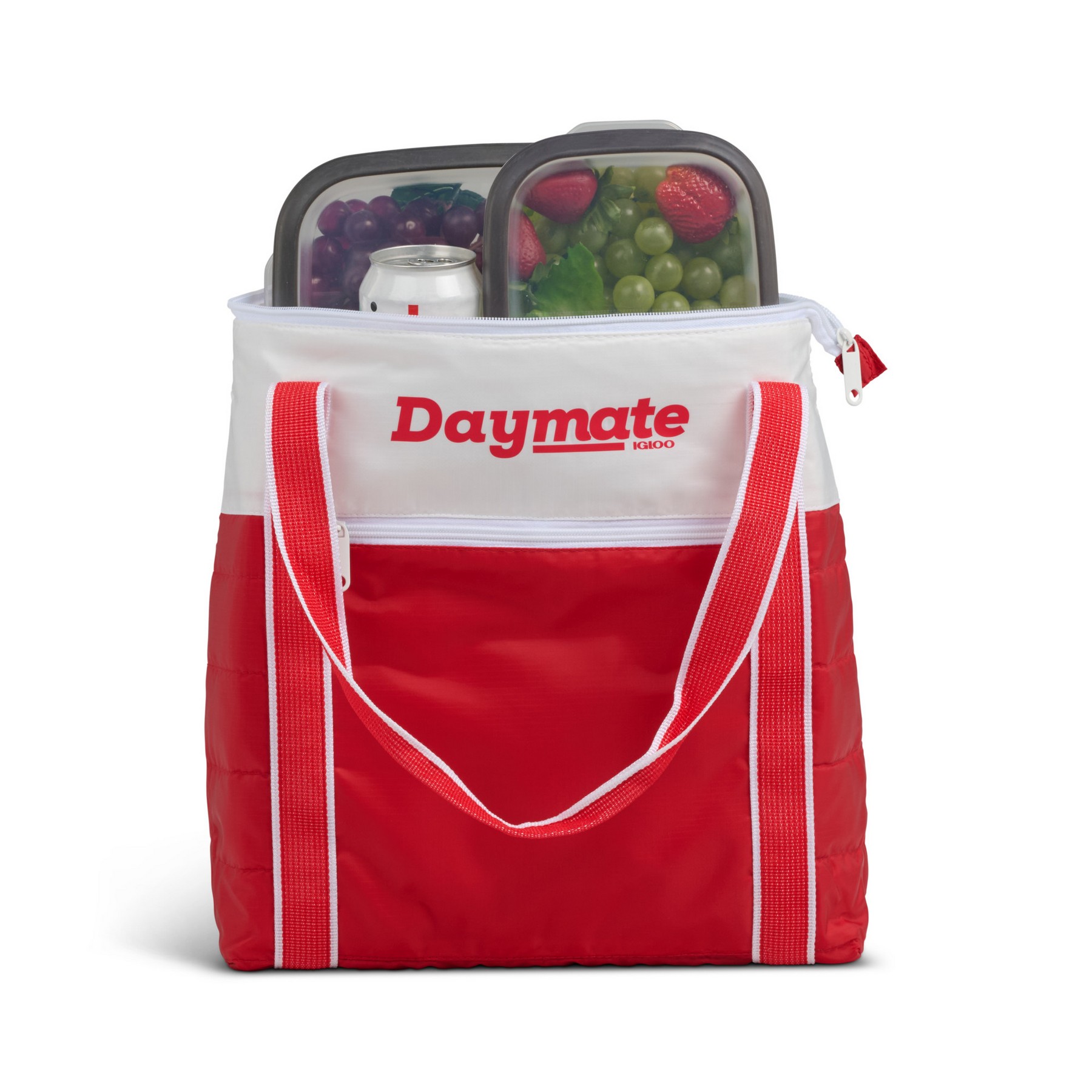 Picture of Igloo Daymate Soft Cooler 15 Can - White-Red