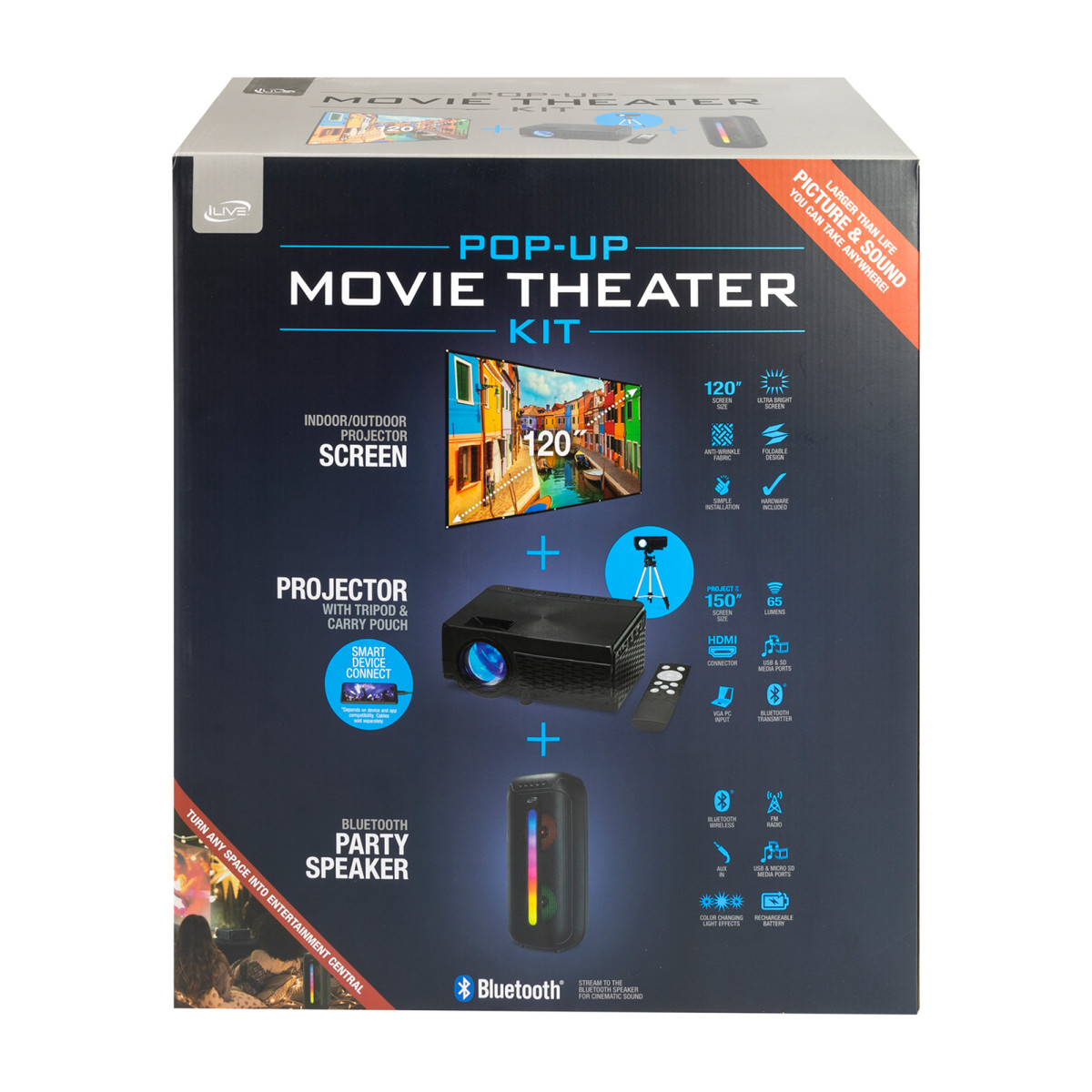 Picture of iLive™ Cinema Home Theater Kit - Black