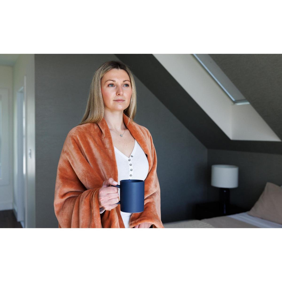 Picture of Mink Ever Soft Throw Blanket - Canyon Clay