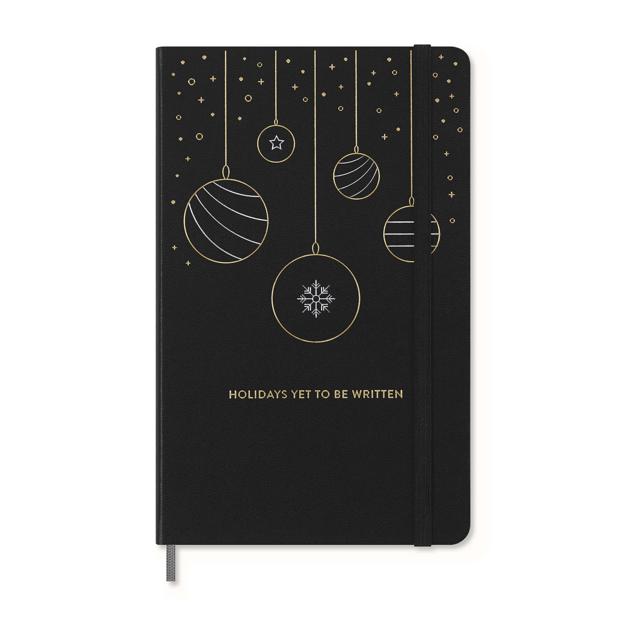 Picture of Moleskine® Hard Cover Holiday Notebook and Kaweco Pen Gift Set - Black
