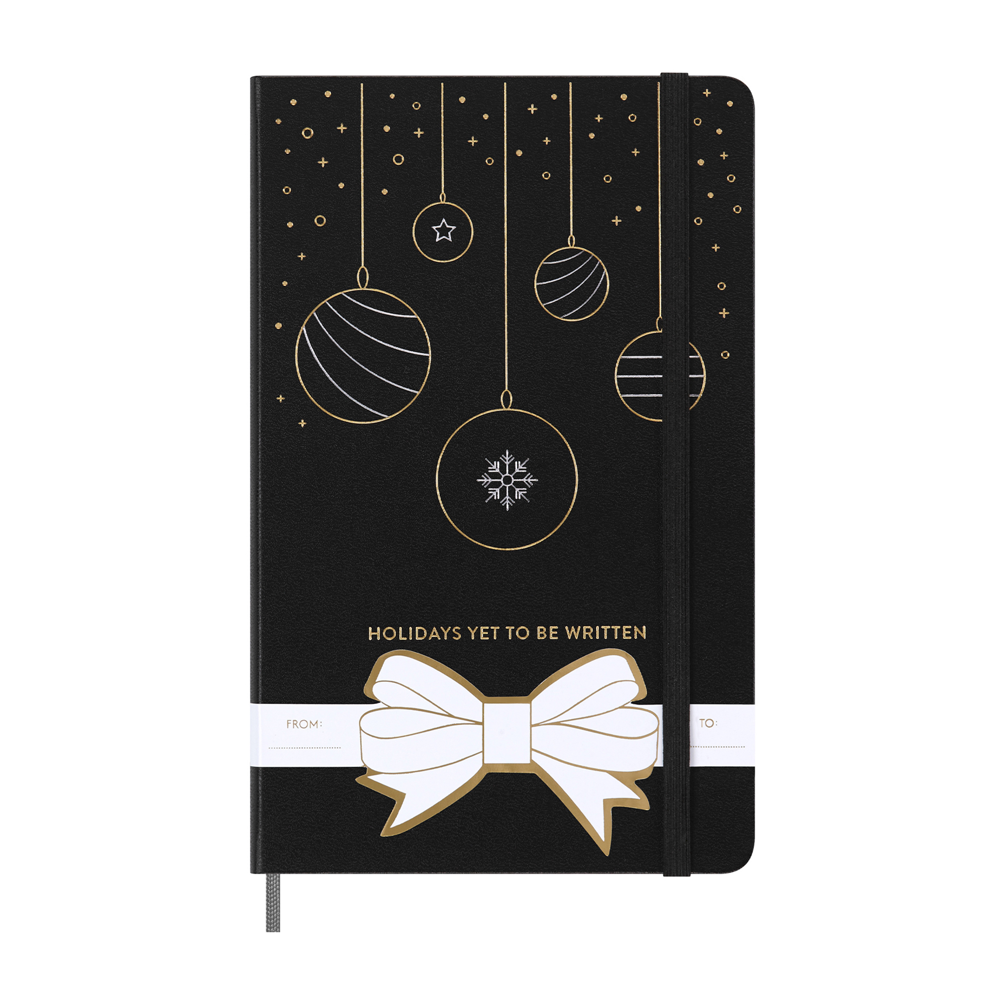 Picture of Moleskine® Hard Cover Holiday Notebook Gift Set - Black
