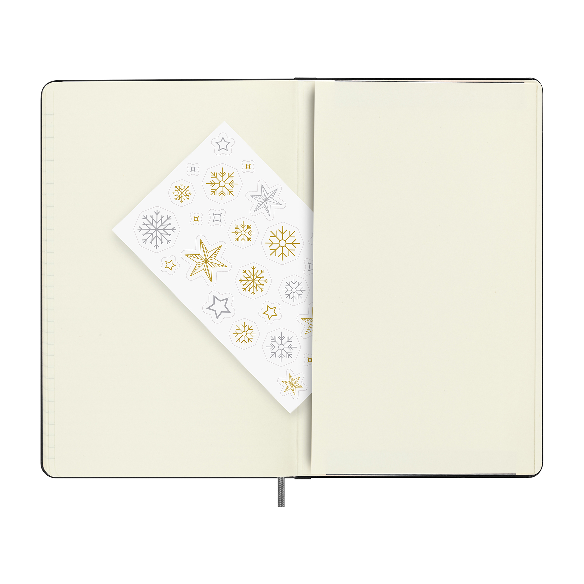 Picture of Moleskine® Hard Cover Holiday Notebook Gift Set - Black