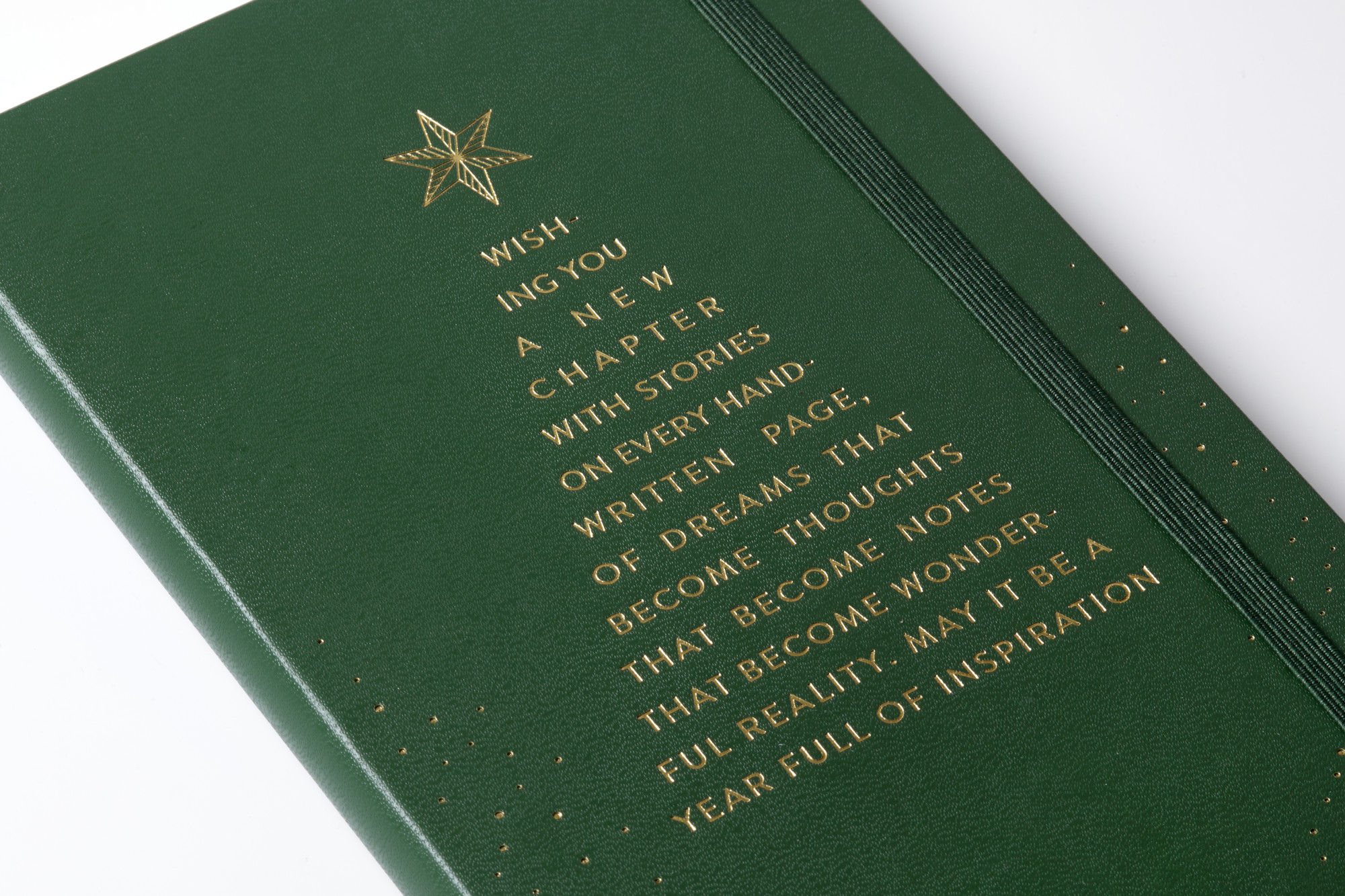 Picture of Moleskine® Hard Cover Holiday Notebook Gift Set - Myrtle Green