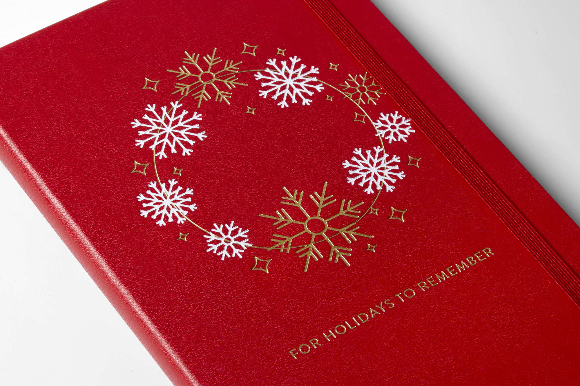 Picture of Moleskine® Hard Cover Holiday Notebook Gift Set - Scarlet Red