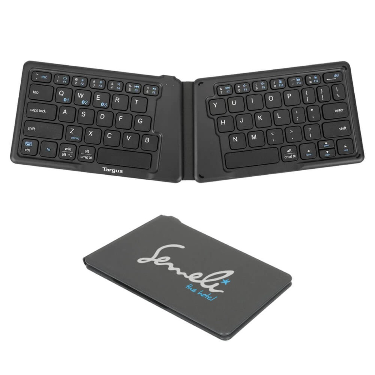 Picture of Targus Ergonomic Foldable Bluetooth Antimicrobial Keyboard