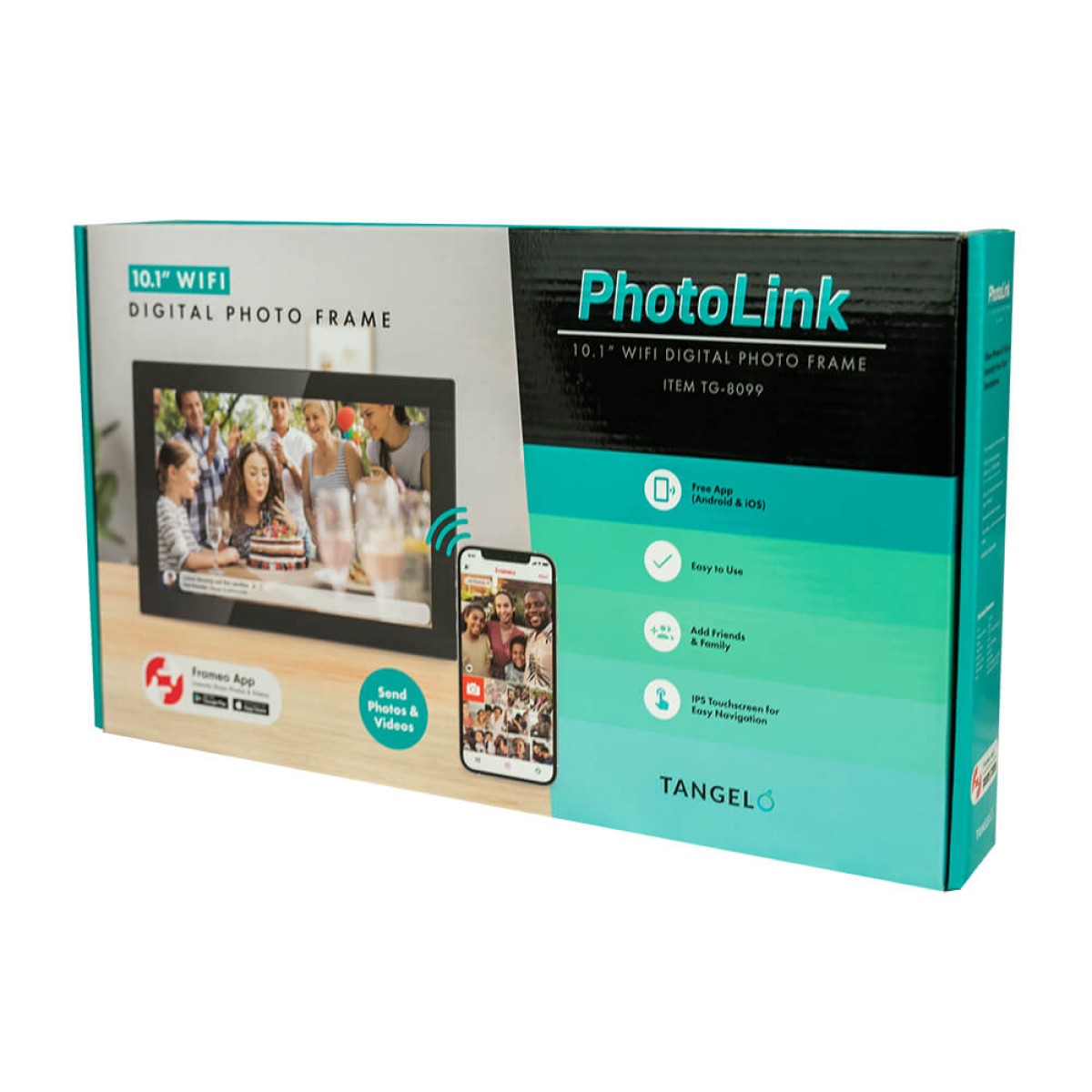 Picture of Tangelo Linkview 10.1" Wifi Digital Photo Frame