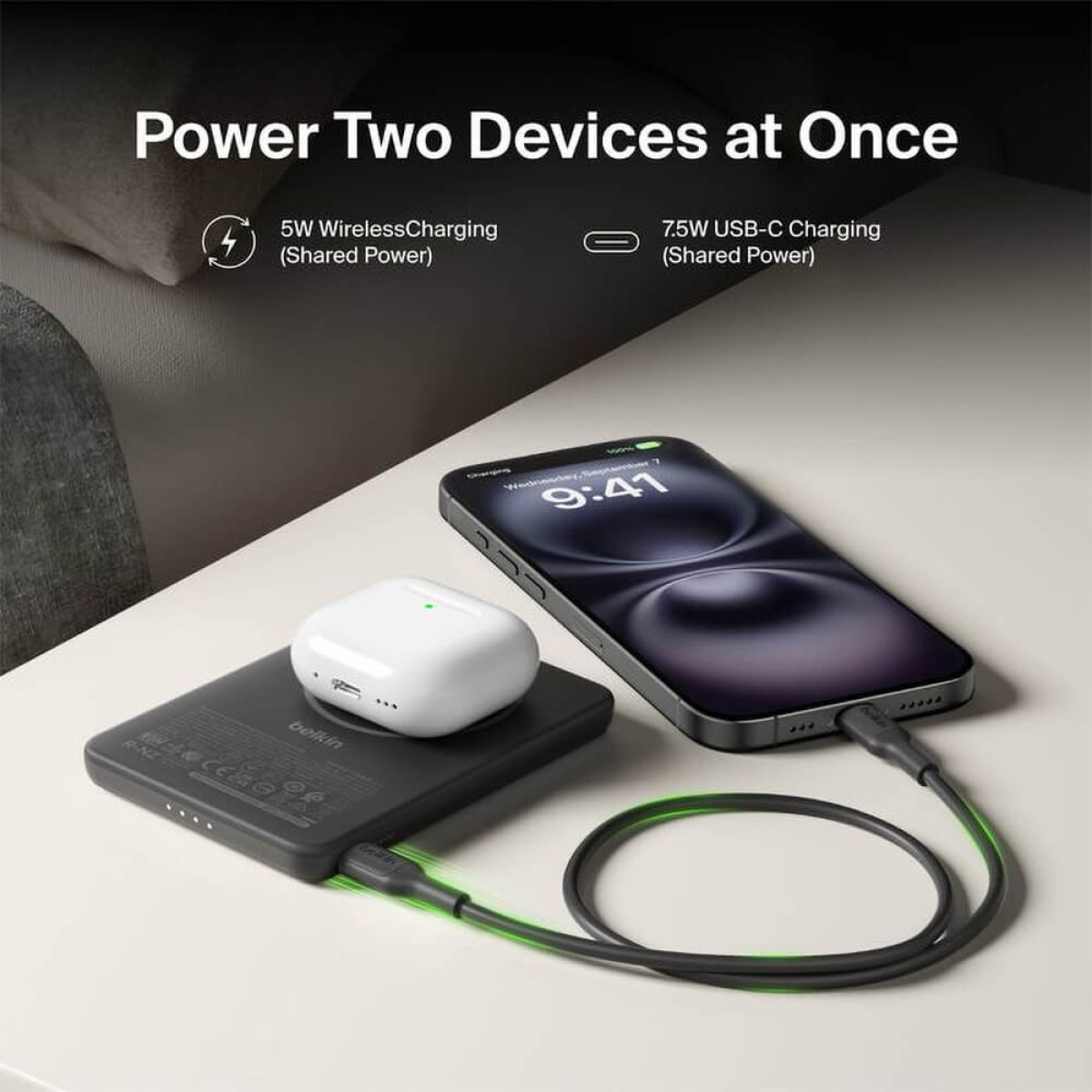 Picture of Belkin Slim Magnetic Power Bank 5K