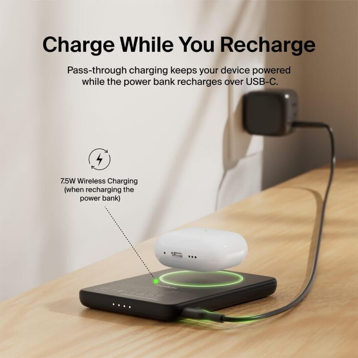 Picture of Belkin Slim Magnetic Power Bank 5K