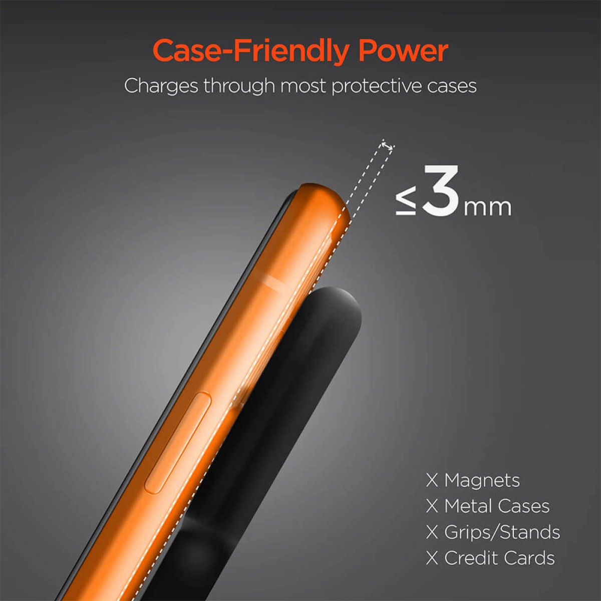 Picture of HyperGear PowerFold X-Ray 4-in-1 Foldable Wireless Charging Stand with 15W Wireless Fast Charge