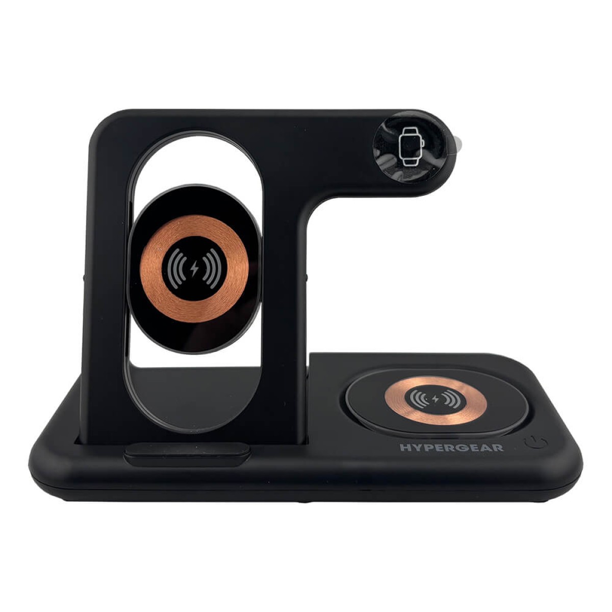 Picture of HyperGear PowerFold X-Ray 4-in-1 Foldable Wireless Charging Stand with 15W Wireless Fast Charge