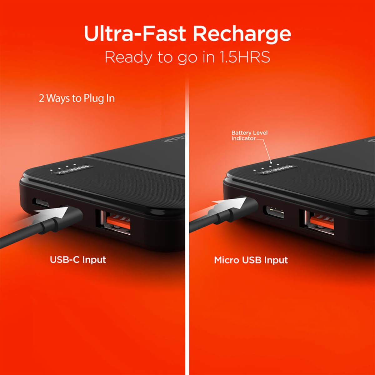 Picture of HyperGear PowerPack Mini 20W PD Power Bank 5K - 5000mAh