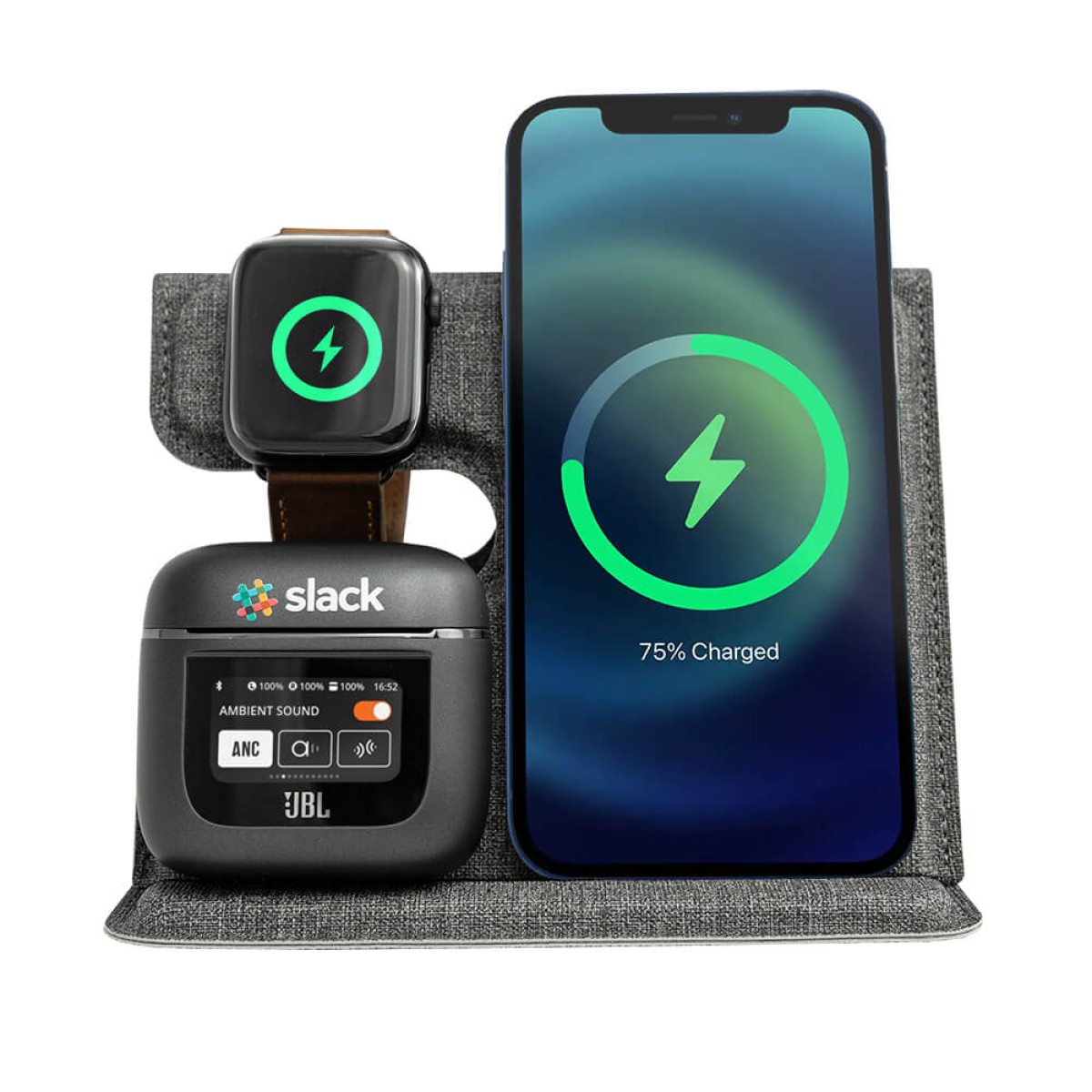 Picture of Tangelo ChargePro 3" 1 Foldable Wireless Charger