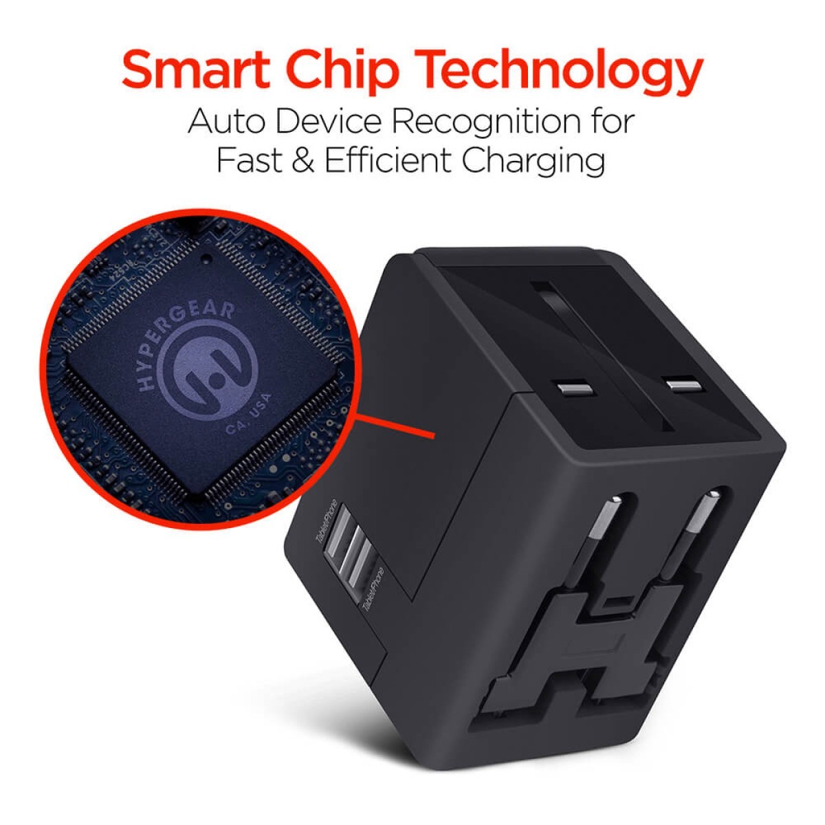 Picture of HyperGear All-in-One World Travel Adapter