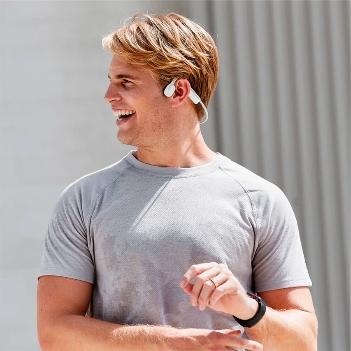 Picture of Shokz Open Move Bluetooth Bone-Conduction Headphones