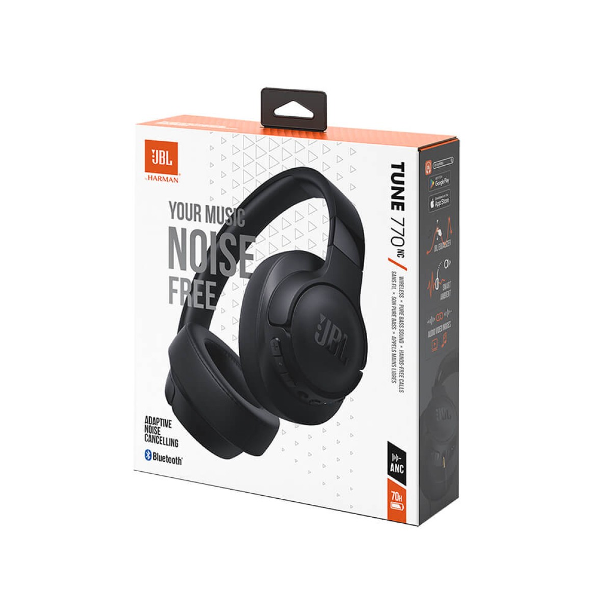 Picture of JBL Tune 770NC Noise Cancelling Wireless Over-Ear Headphones