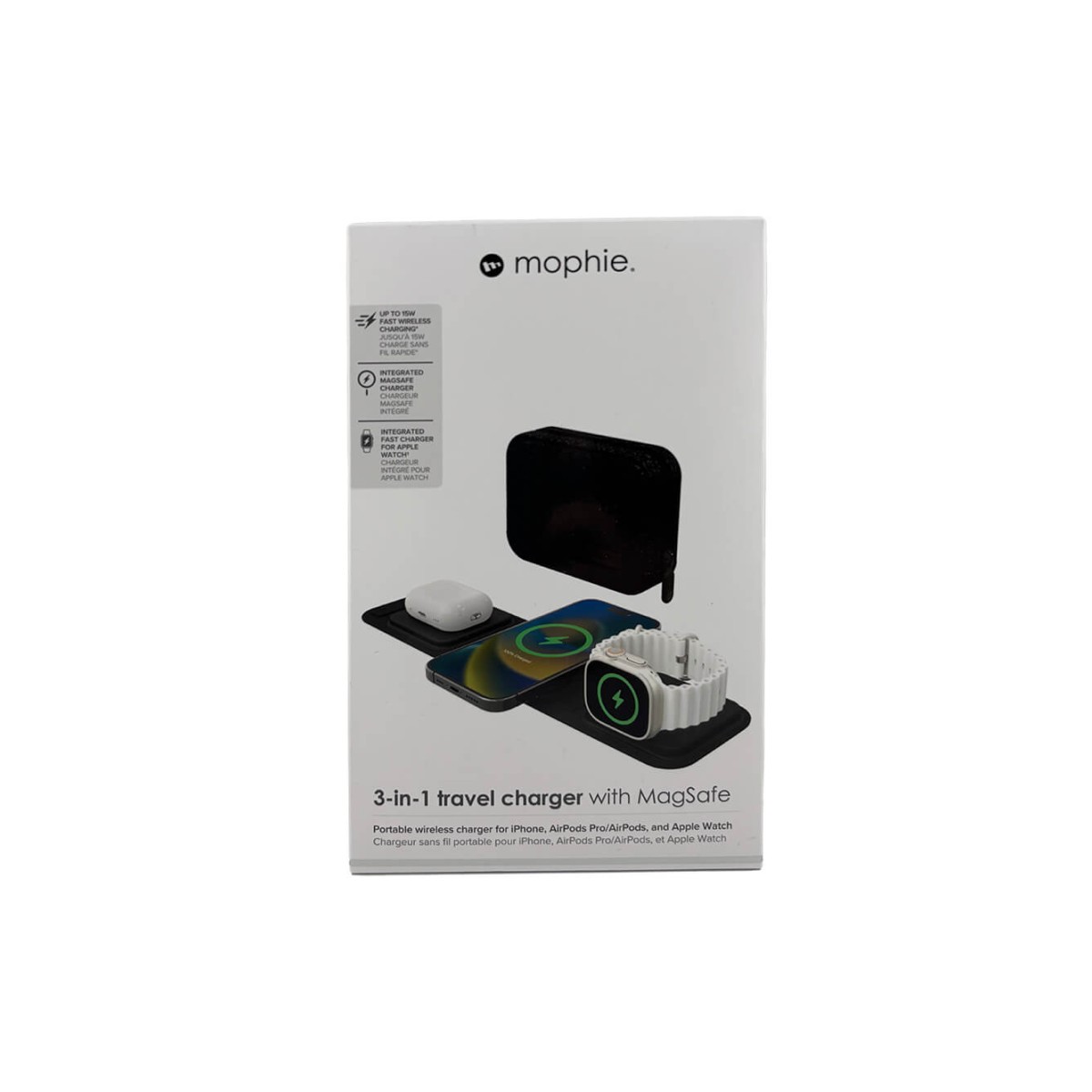 Picture of Mophie 3" 1 Travel Charger
