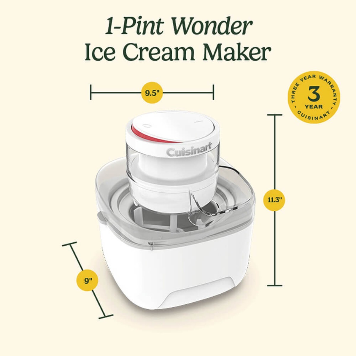 Picture of Cuisinart 1 Pint Wonder Ice Cream Maker