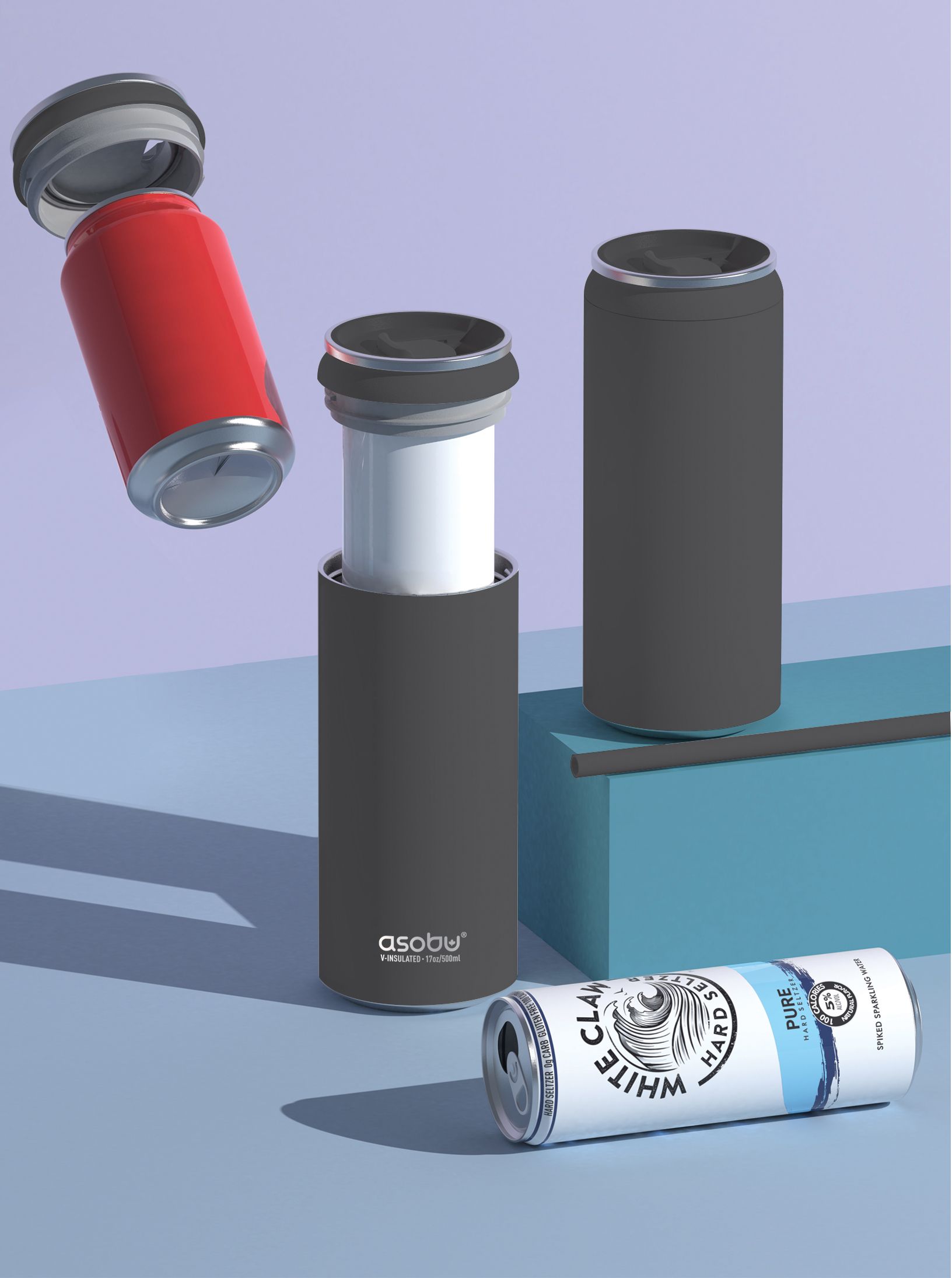 Picture of Asobu Multi Can Cooler - Universal Can Cooler