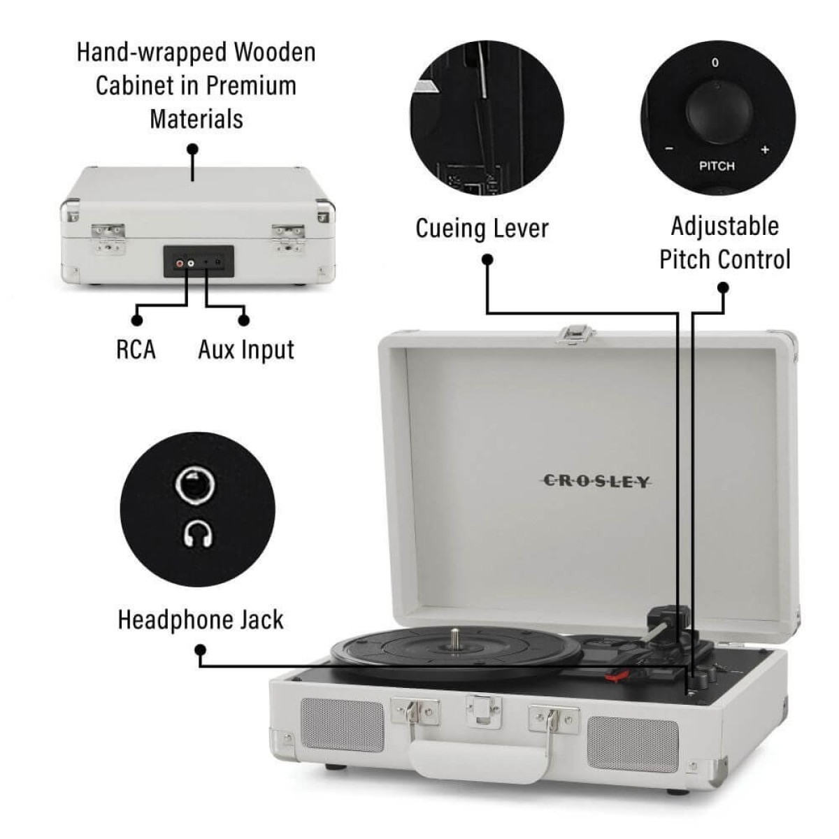 Picture of Crosley Cruiser Plus Record Player