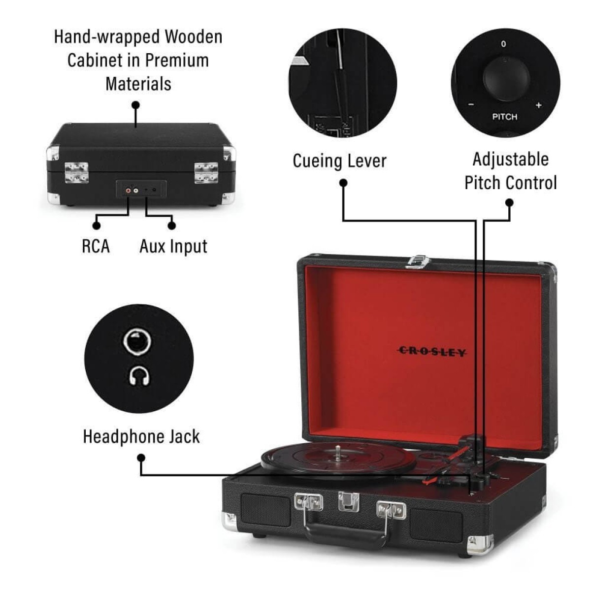 Picture of Crosley Cruiser Plus Record Player