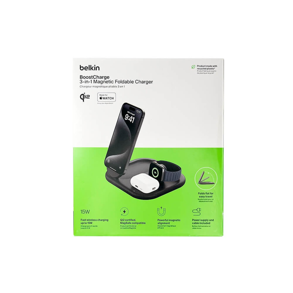 Picture of Belkin 3" 1 Magnetic Wireless Charger