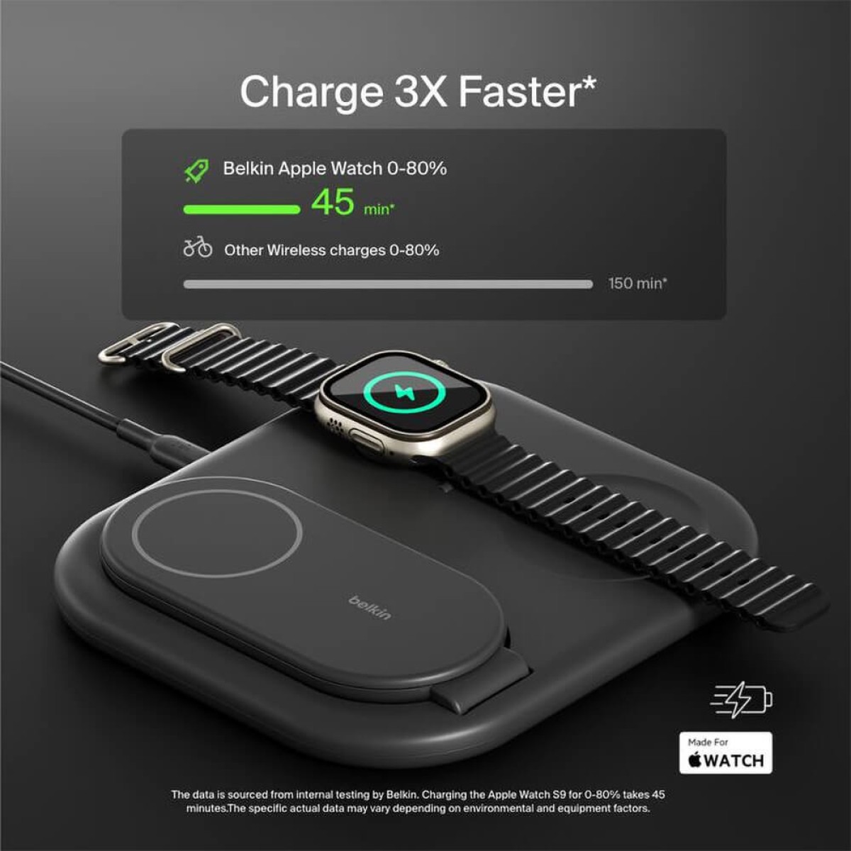 Picture of Belkin 3" 1 Magnetic Wireless Charger