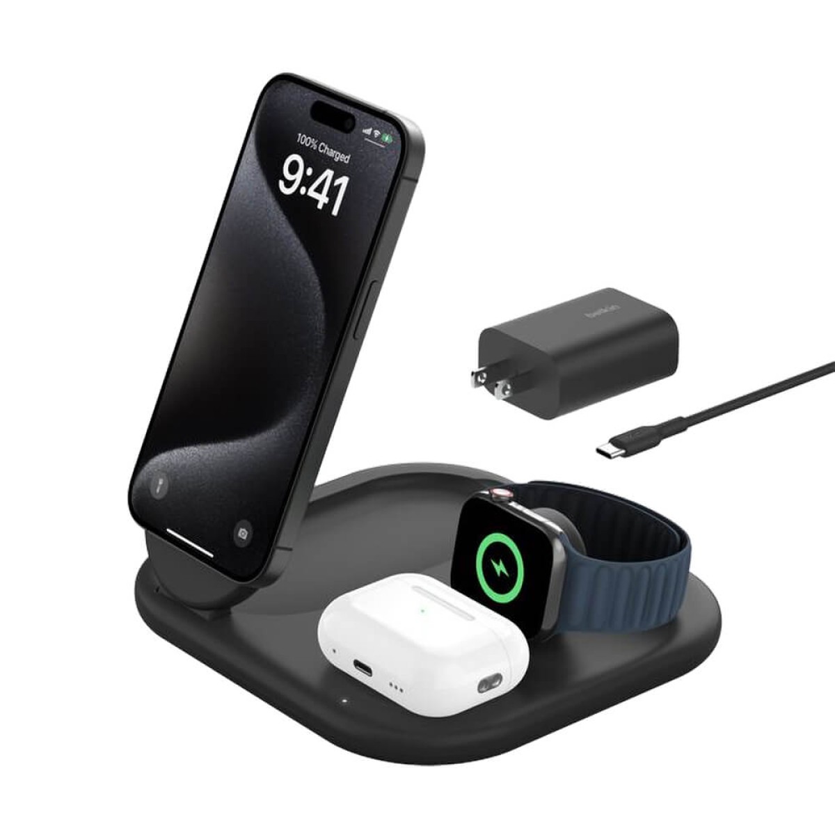 Picture of Belkin 3" 1 Magnetic Wireless Charger