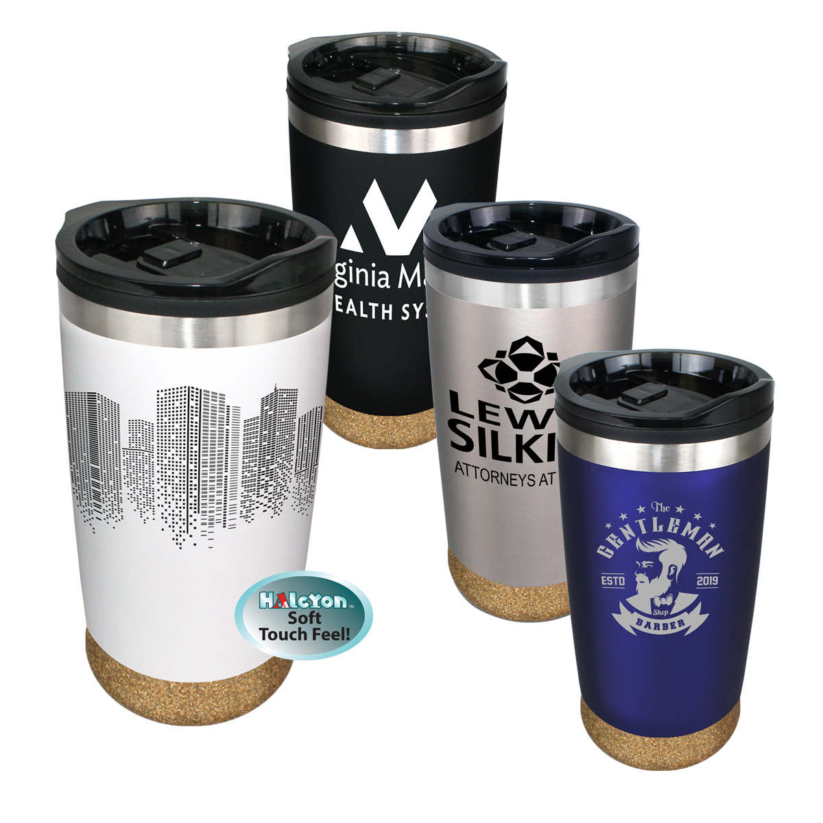 Picture of 20 Oz. Halcyon® Cork Bottom Tumbler