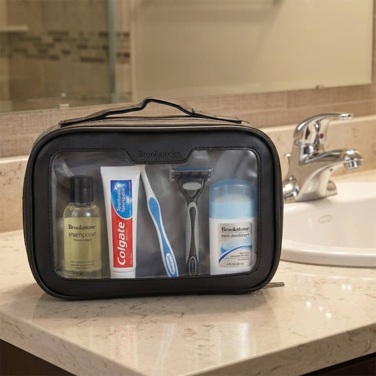Picture of Brookstone 3 Piece Toiletry Kit
