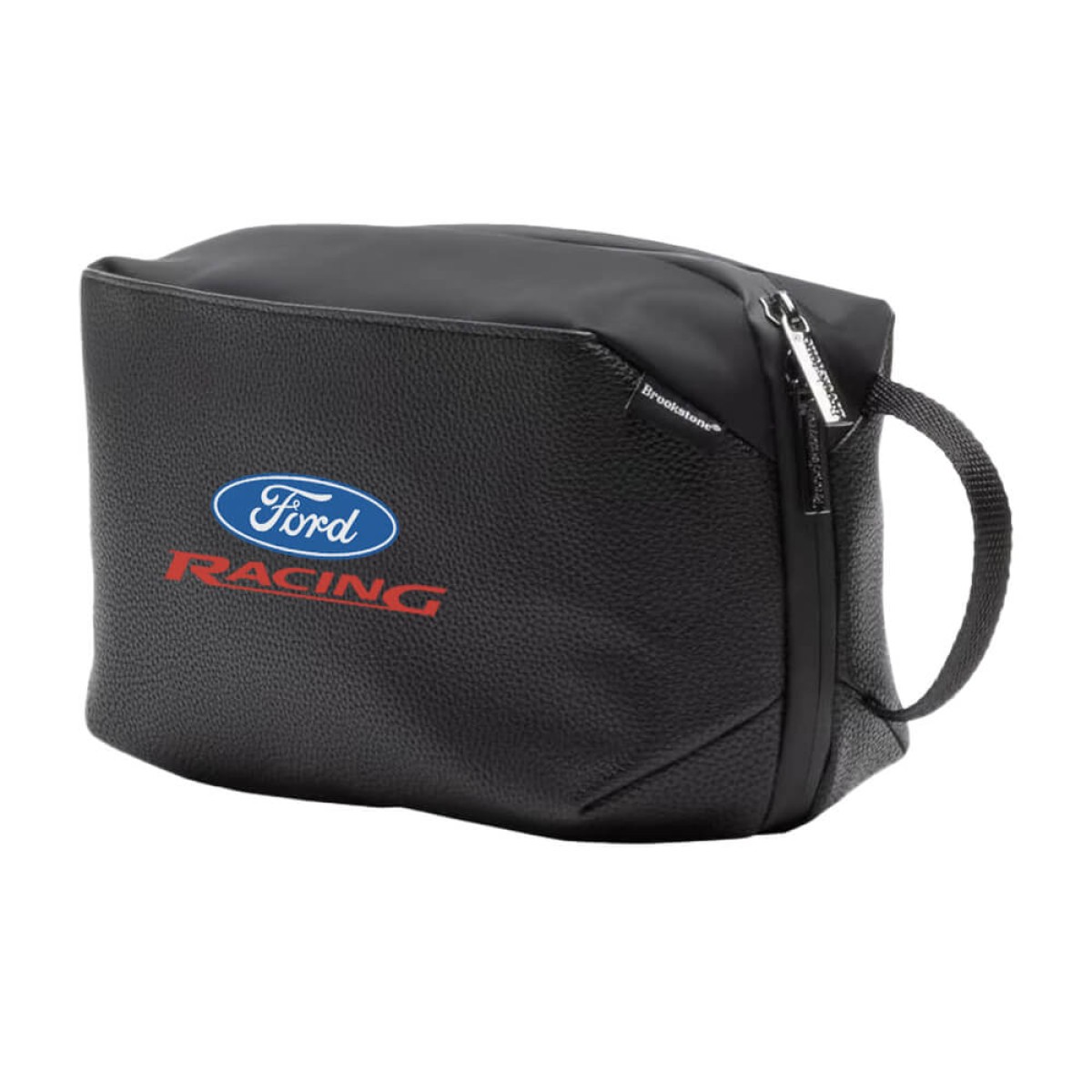 Picture of Brookstone Compact Toiletry Kit Vegan Leather Travel Bag