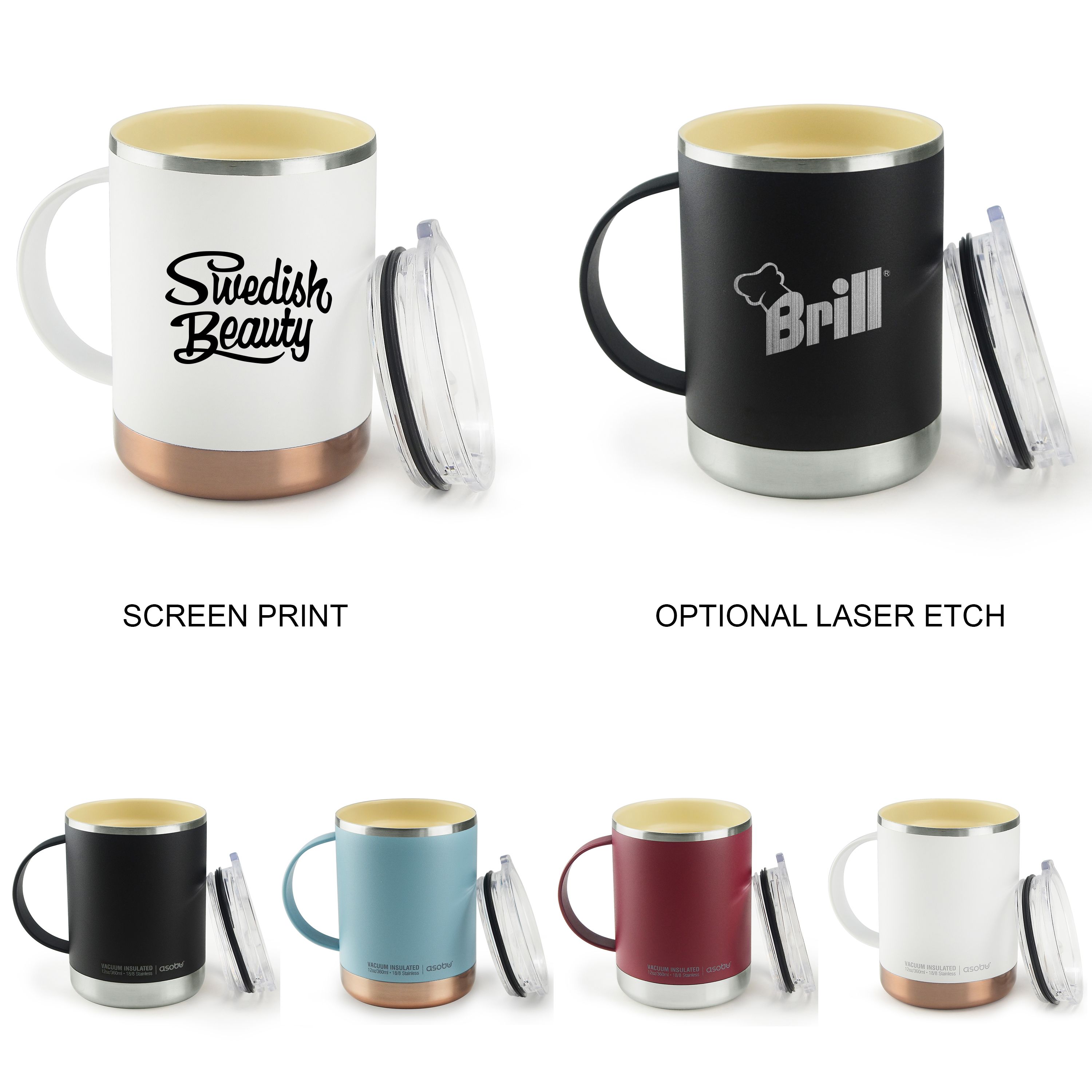 Picture of 12 oz Asobu Ultimate Mug with Shatterproof Ceramic Interior