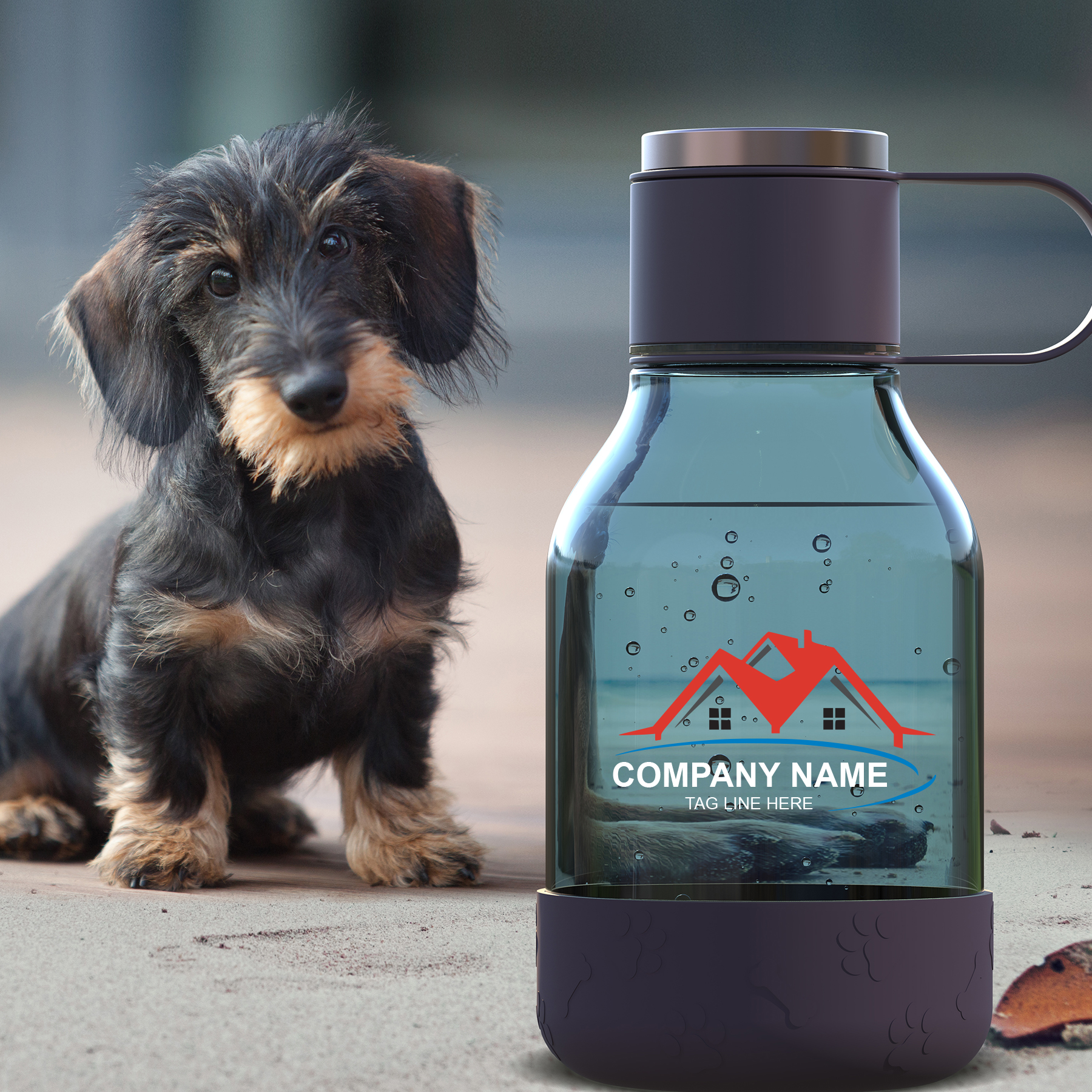Picture of 50 oz Asobu Dog Bowl Bottle Lite