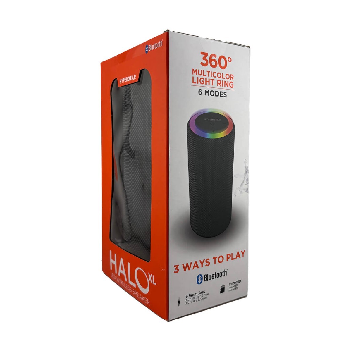 Picture of HyperGear Halo XL Waterproof LED Wireless Speaker