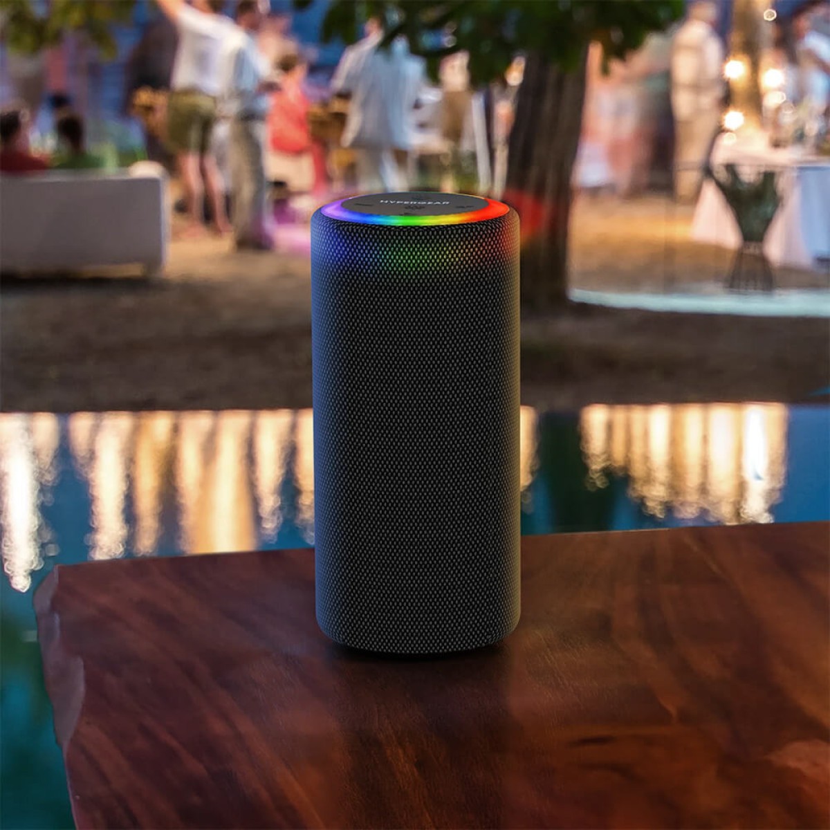 Picture of HyperGear Halo XL Waterproof LED Wireless Speaker