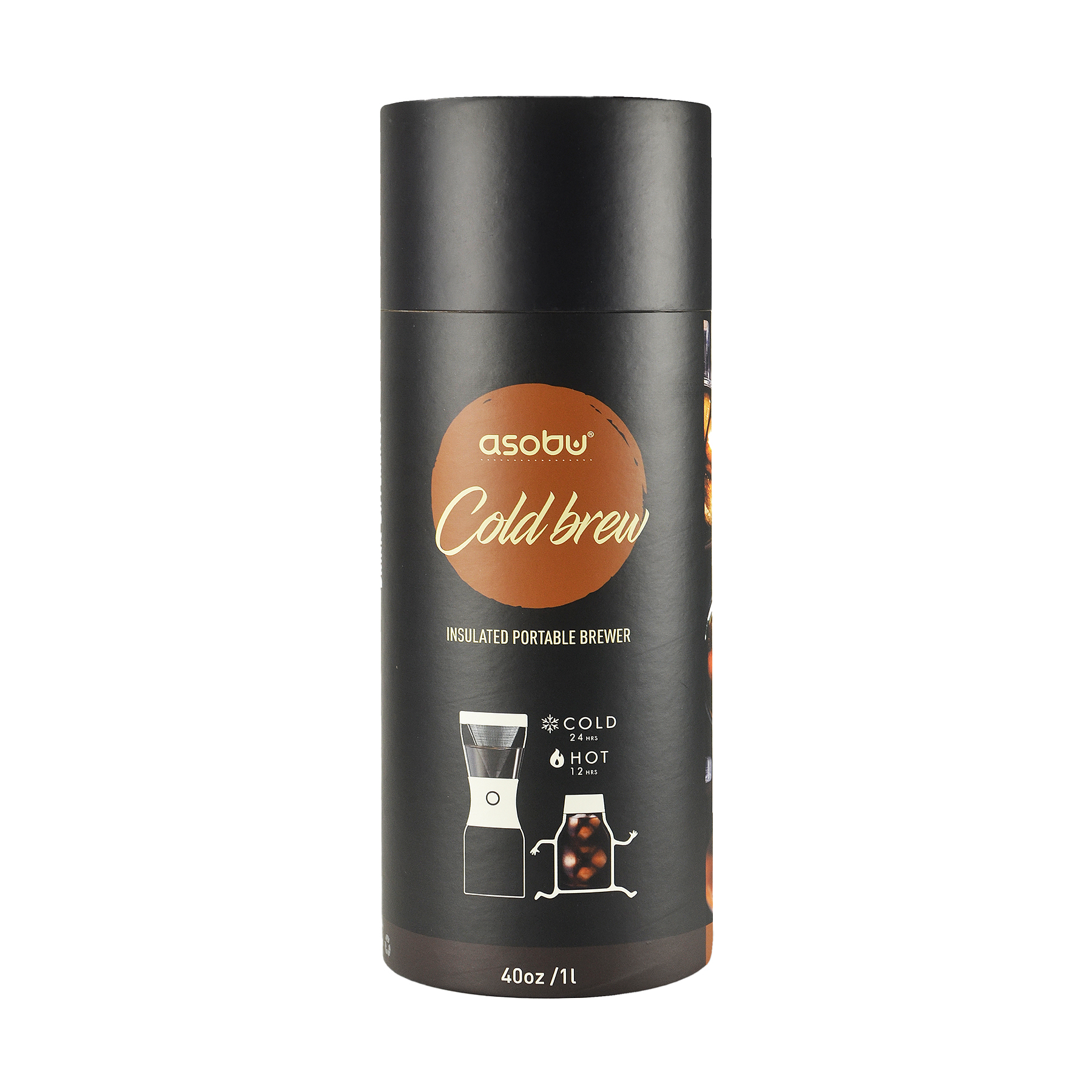 Picture of 34 oz Asobu Cold Brew Insulated Portable Brewer
