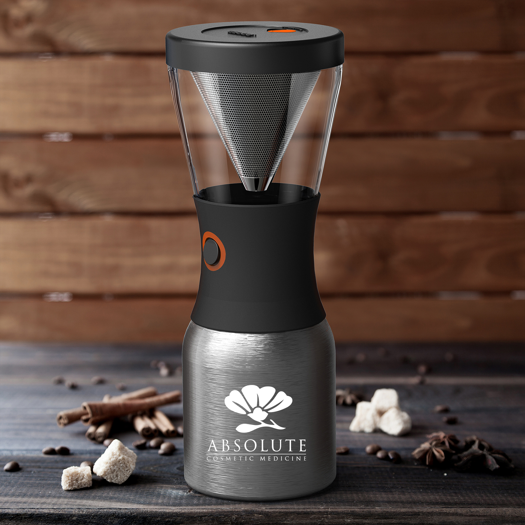 Picture of 34 oz Asobu Cold Brew Insulated Portable Brewer