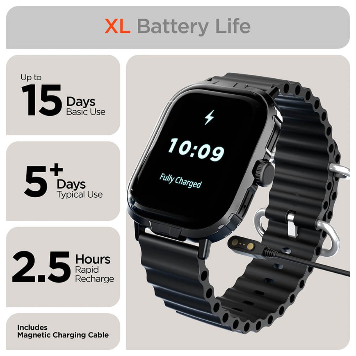 Picture of Hypergear Fit X2 SmartWatch + Fitness Tracker